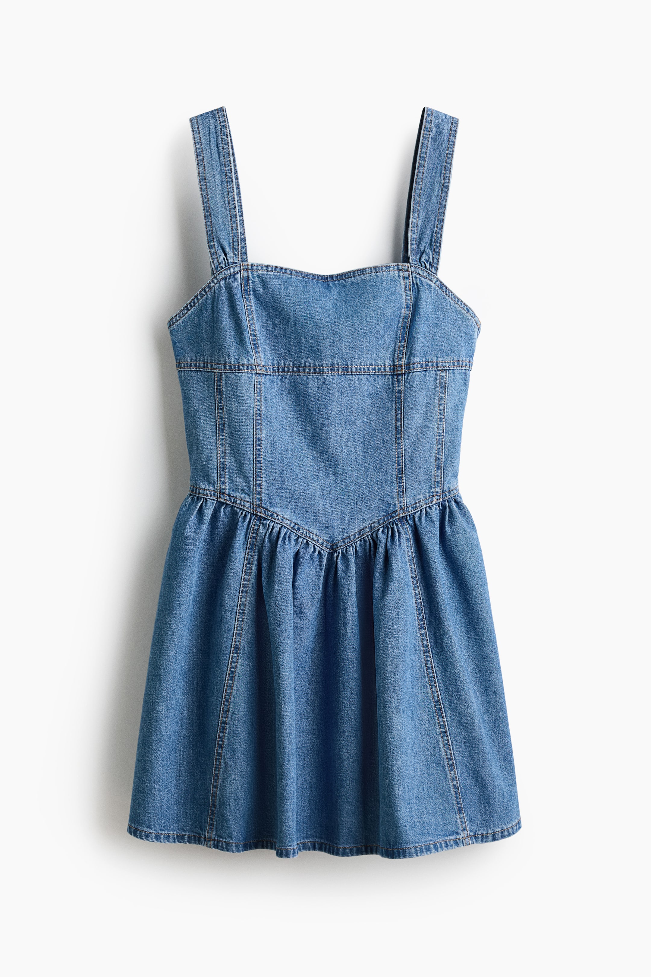 Dress with Flared Skirt