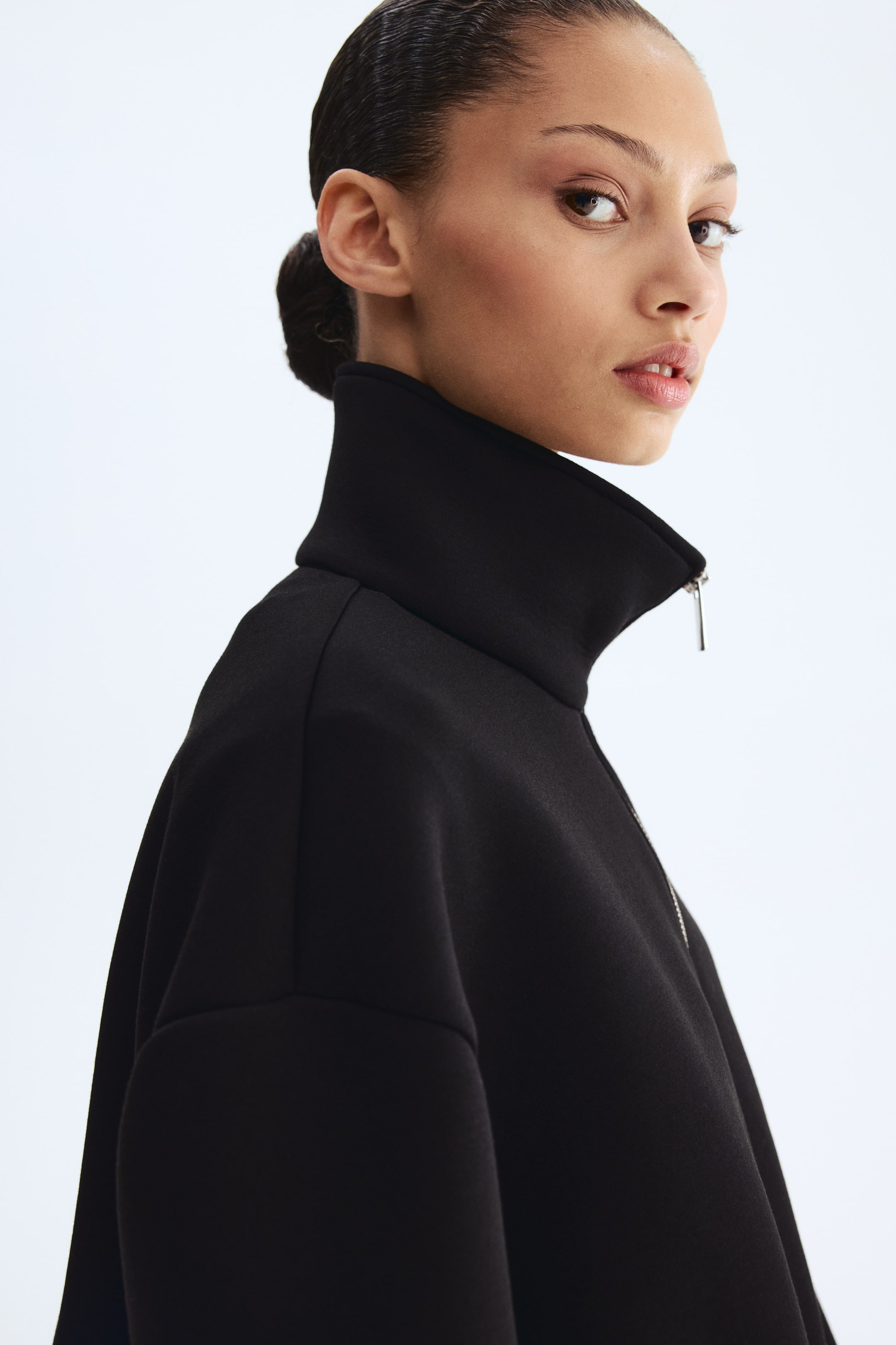 Женские куртки H&M Scuba Fabric Jacket — фото 5
