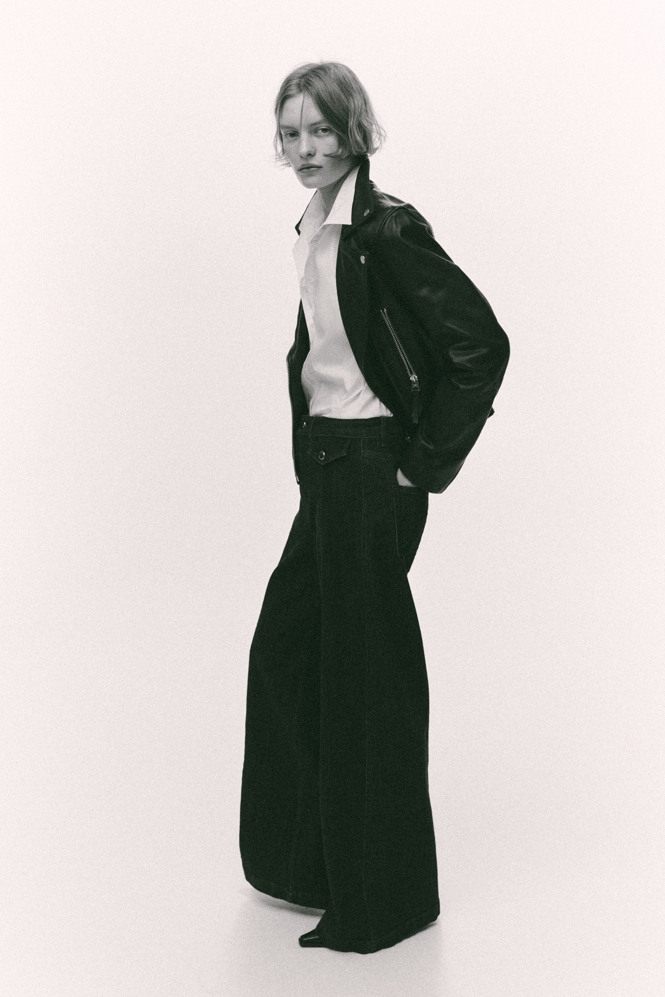 Wide High Jeans - Σκούρο μπλε denim/Σκούρο μπλε denim