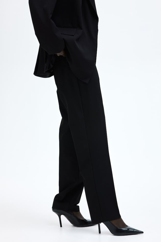 Slim twill trousers - Black/Grey/Red/Dark grey/Pinstriped - 5
