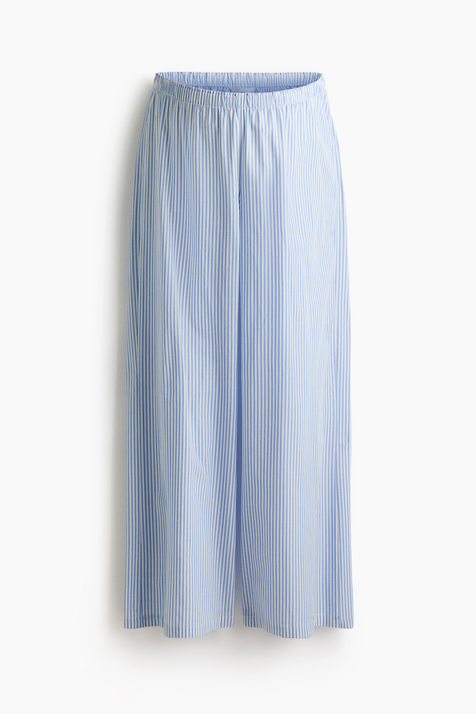 MAMA Cotton pyjama bottoms - Light blue/Striped/Pink/Hearts - 2