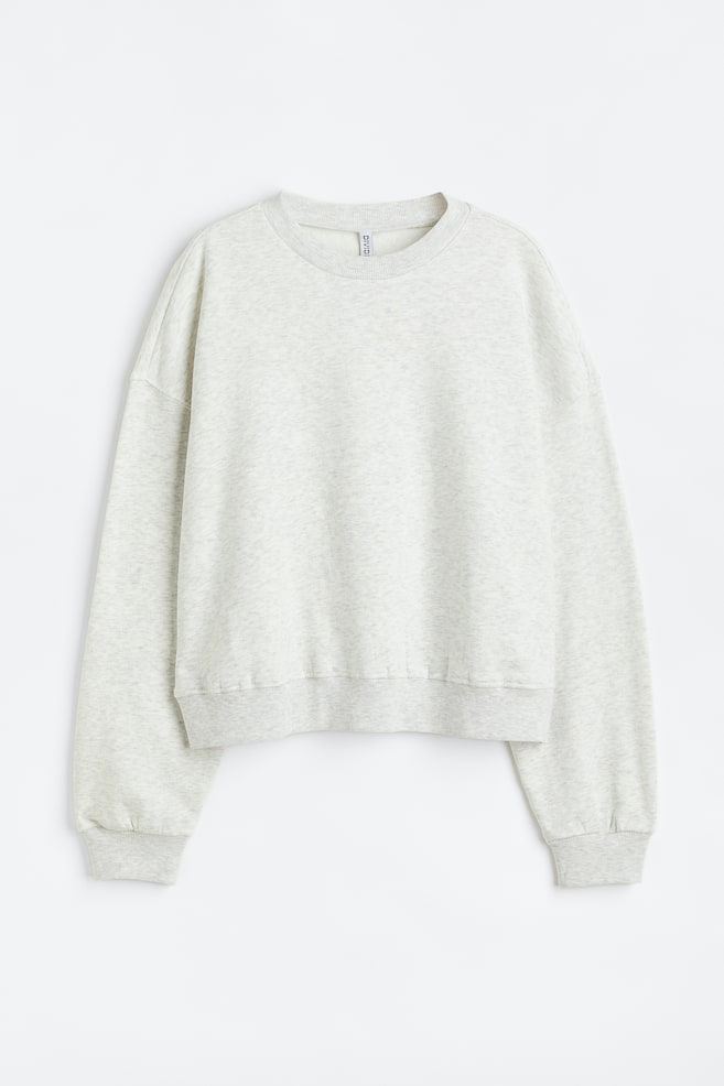 Sweatshirt - Light grey marl/Black/Light grey/Light beige/dc - 2