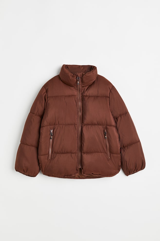 THERMOLITE® Water-repellent jacket - Dark brown/Black - 1