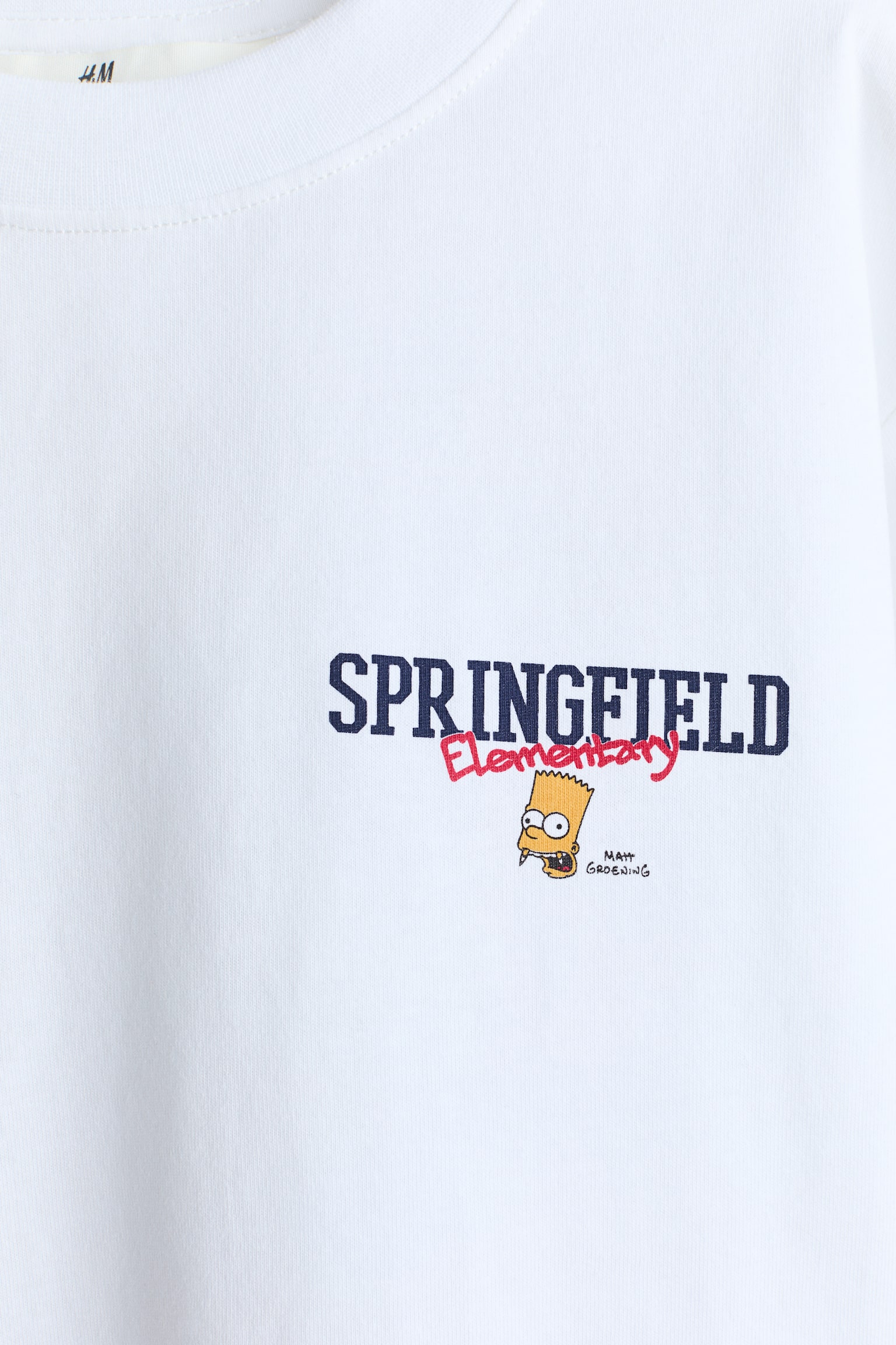 Printed T-shirt - White/The Simpsons/Dark grey/SpongeBob - 3