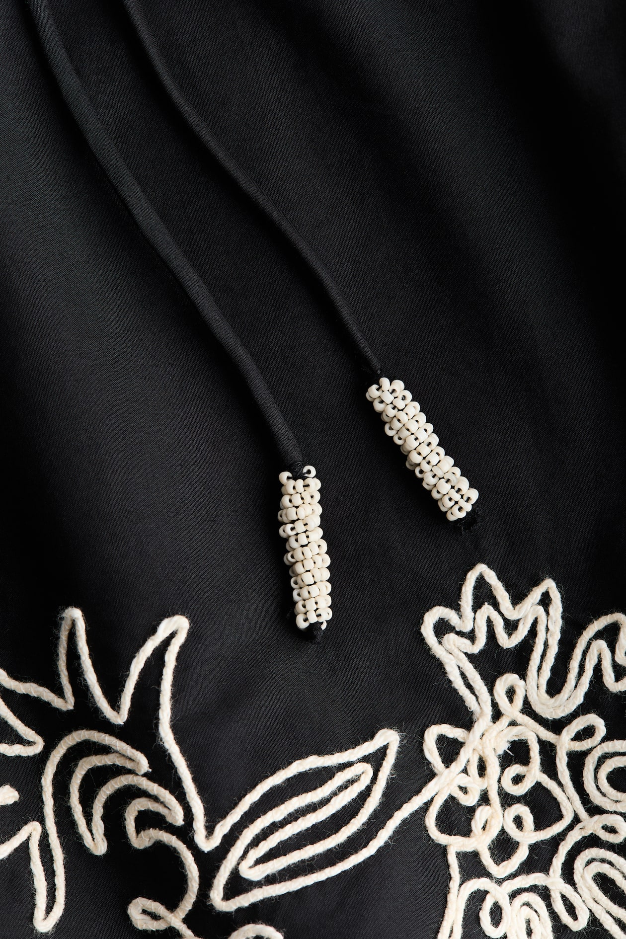 Embroidered Cotton Halterneck Top - image 3