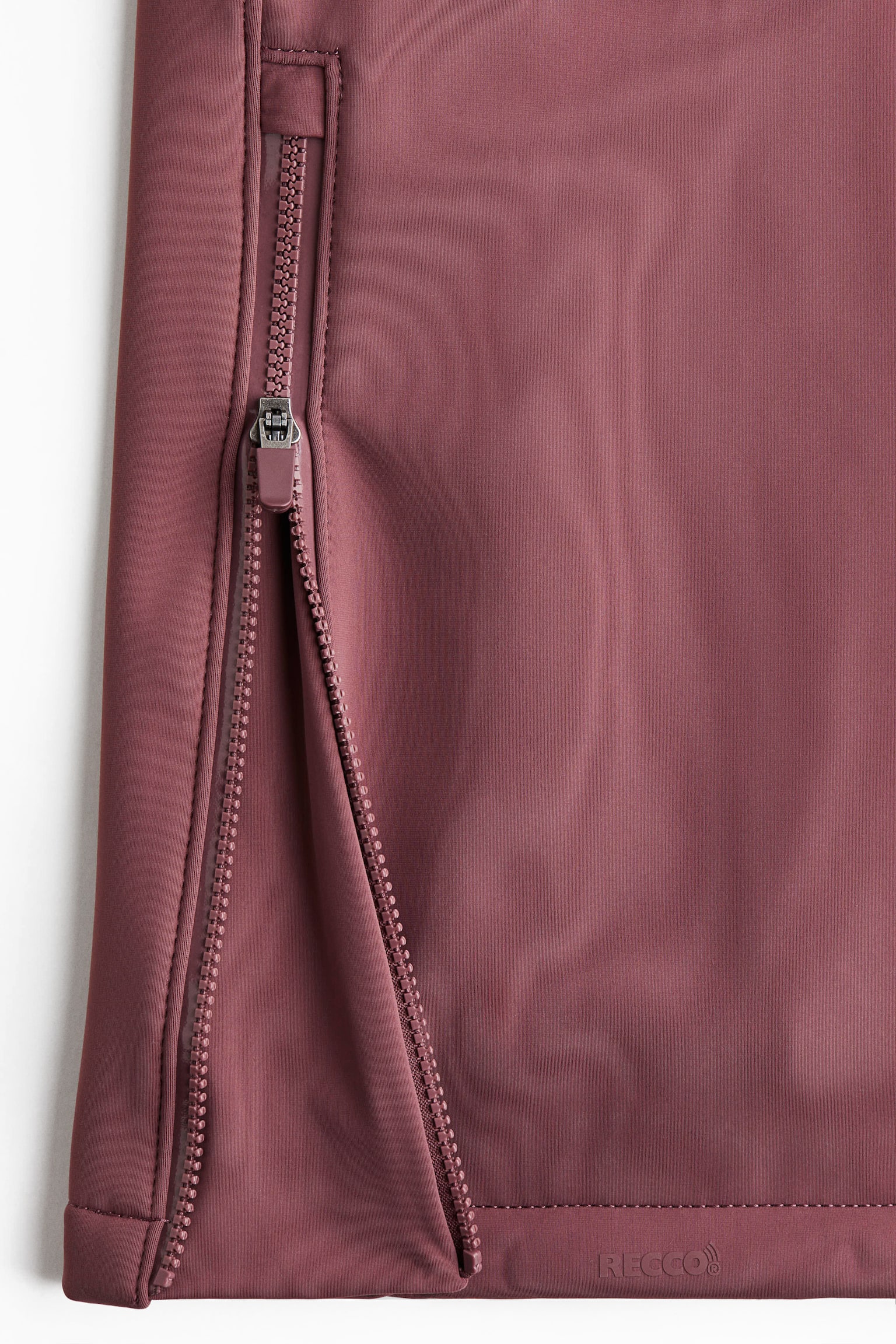 Water-repellent ski trousers - Plum red/Black/Coffee bean brown/Aubergine purple - 8
