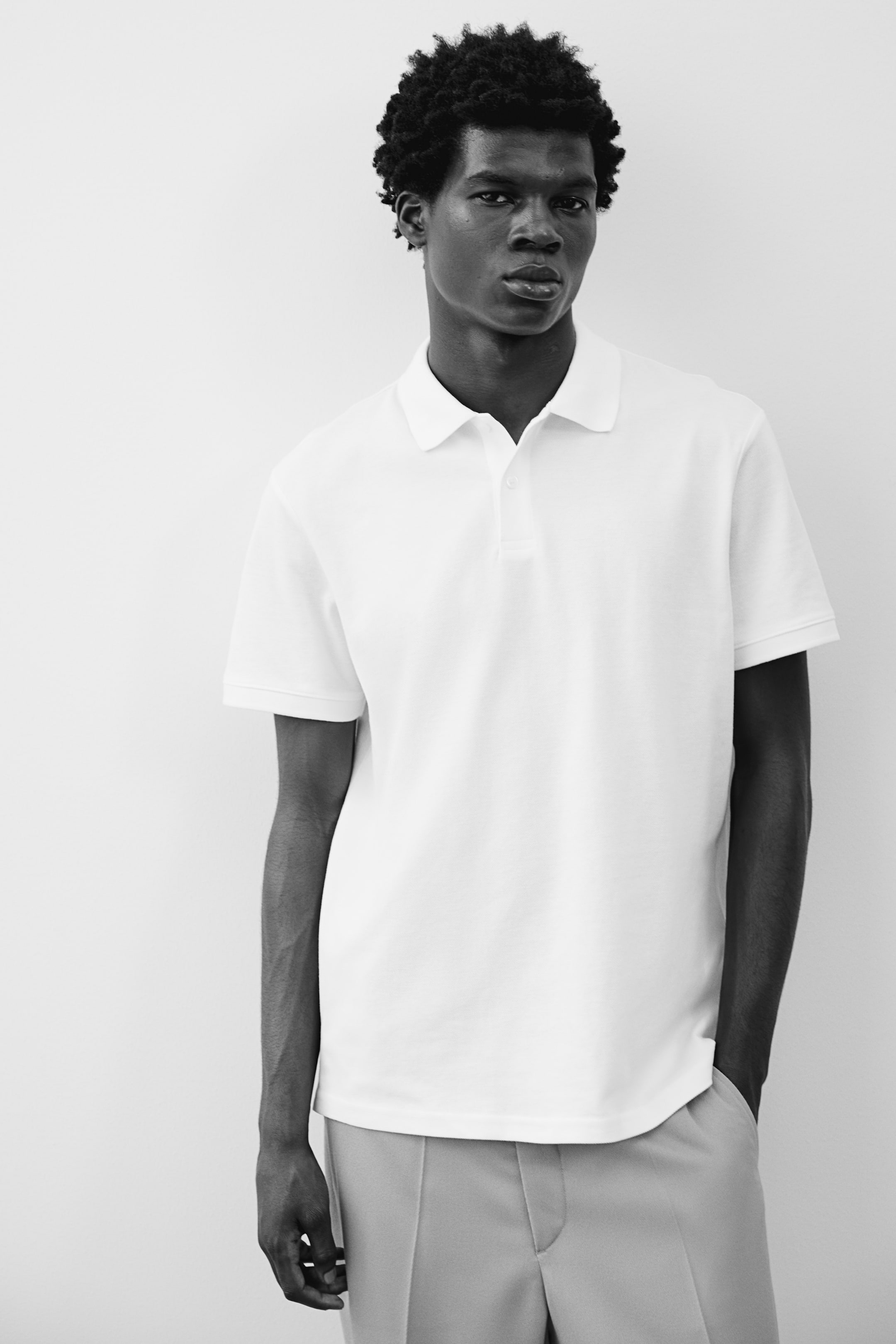 Regular Fit Piqué Polo Shirt