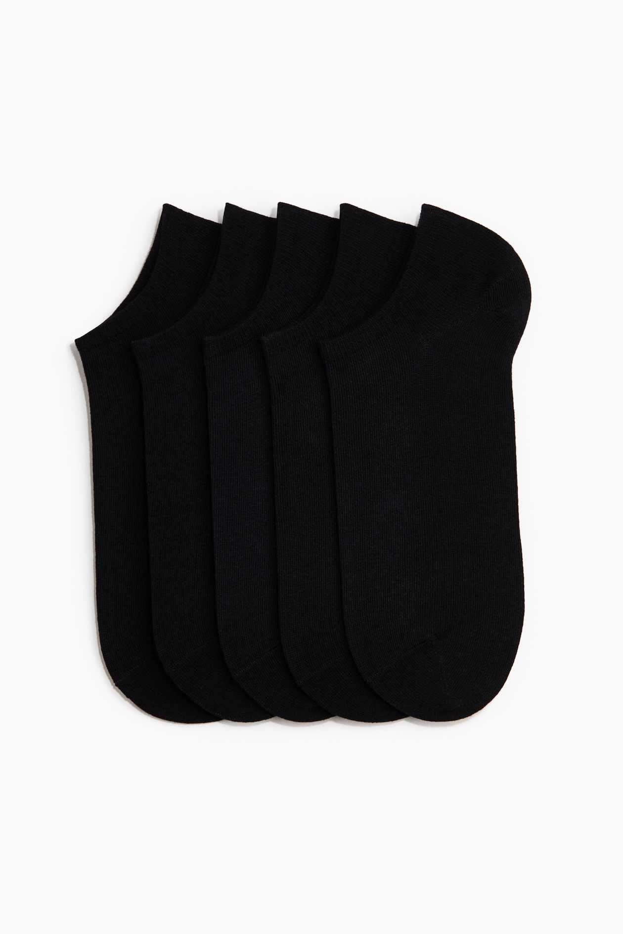 5 Pack Ankle Socks With Lycra Black Men H M PH 5-pack-ankle-socks-with-lycra-black-men-h-m-ph