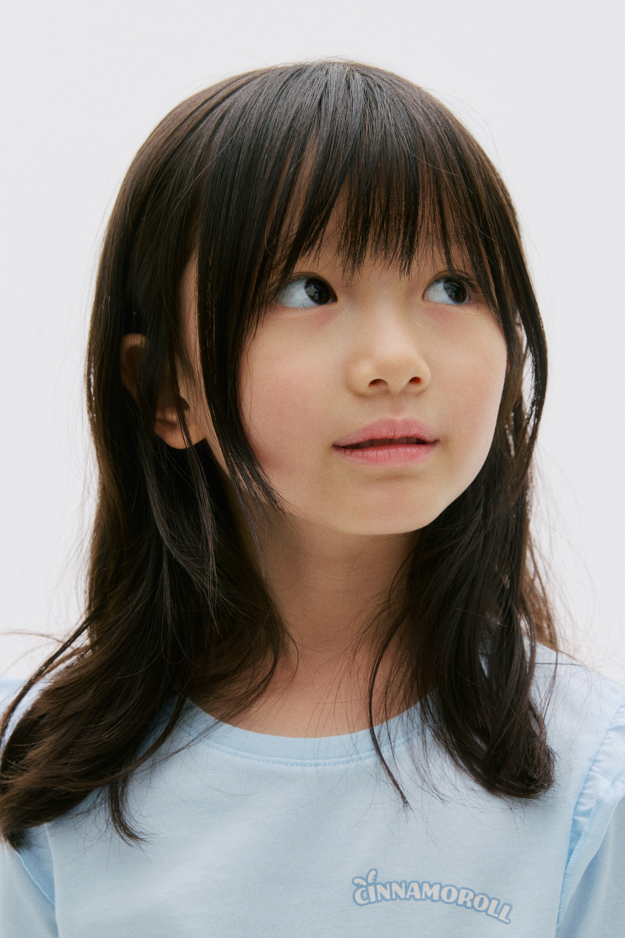 Xem ảnh lớn hơn: Bộ đồ ngủ cotton có hoạ tiết in - Xanh dương nhạt/Cinnamoroll - Kids | H&M VN 4