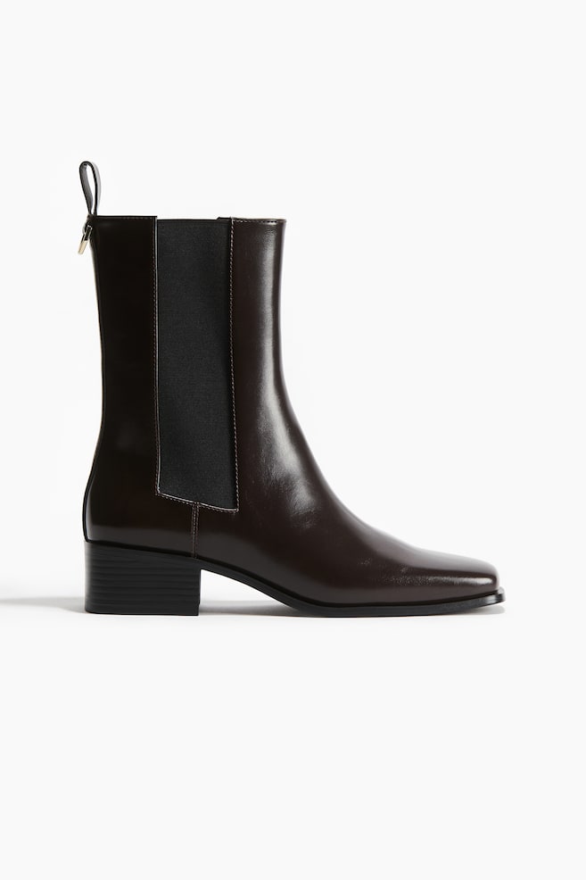 Bottines Chelsea - Marron foncé - 1