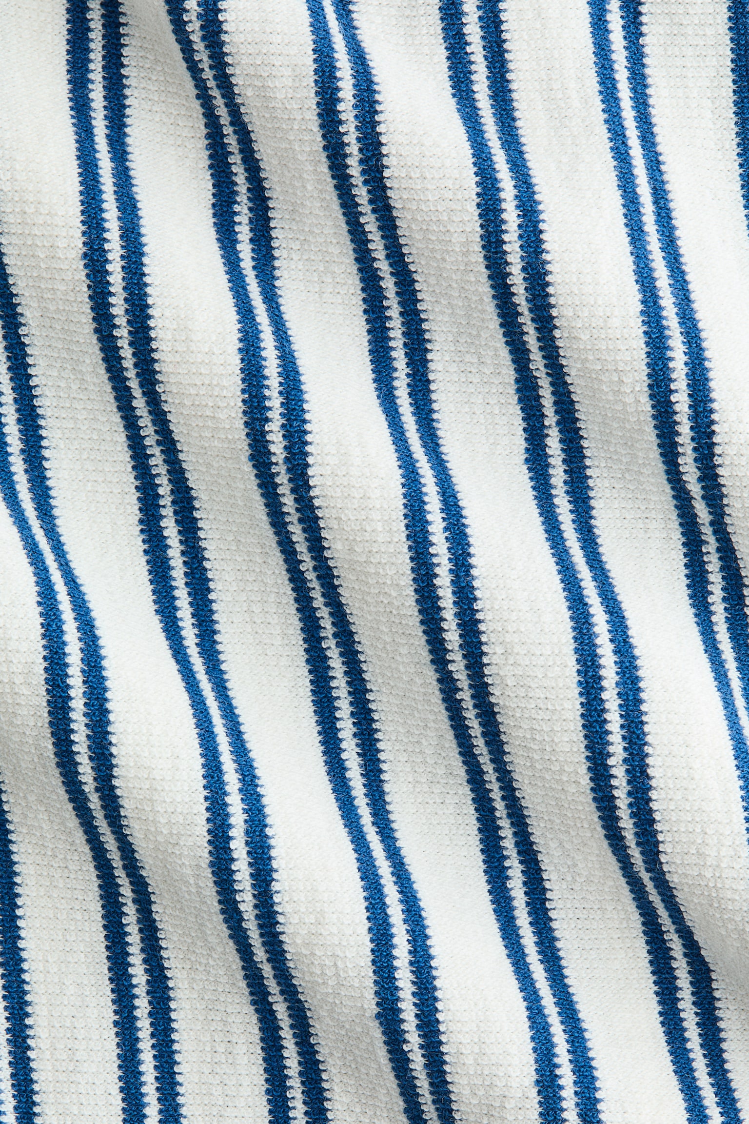 Bộ romper vải cotton xù vòng - Màu trắng/Kẻ/Màu xanh lá/Hoa văn/Màu xanh tím than/Cá - 2