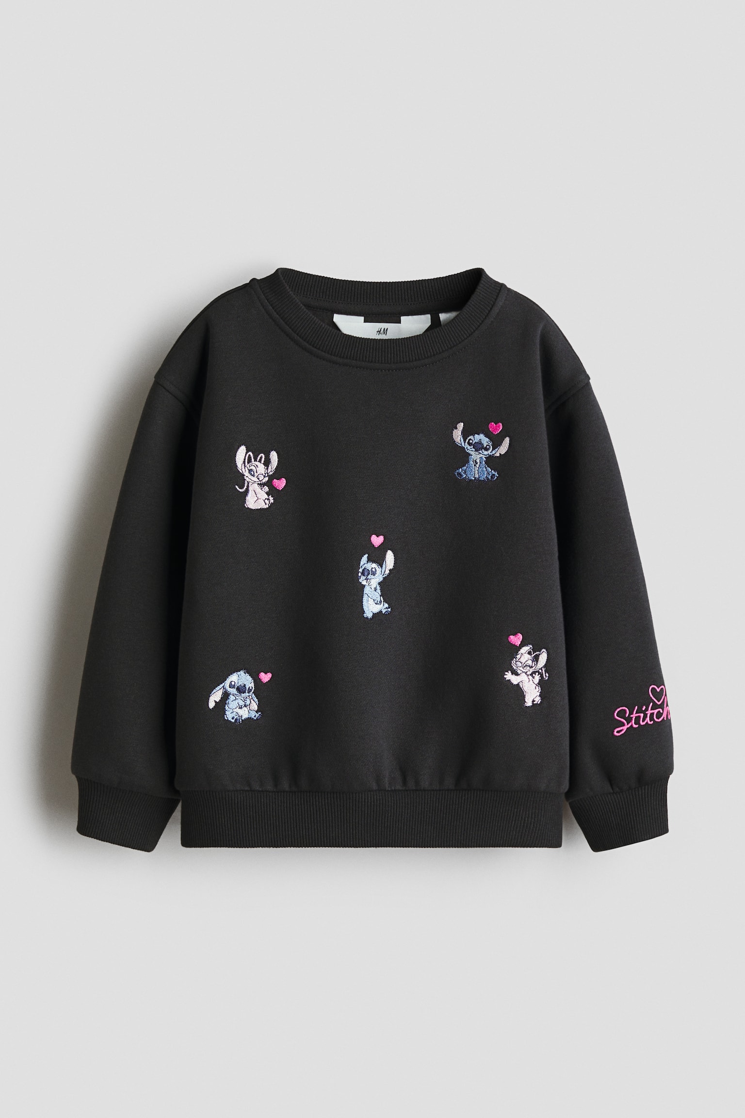 Sudadera con diseño - Negro/Lilo & Stitch/Blanco/Minnie Mouse/Blanco/Princesas de Disney/Blanco/Minnie Mouse/Azul claro/Frozen/Blanco/Frozen/Gris jaspeado/Miffy/Morado/Casa Muñecas de Gabby/Rosa/Hello Kitty/Blanco/Minnie Mouse/Rosa claro/Hello Kitty