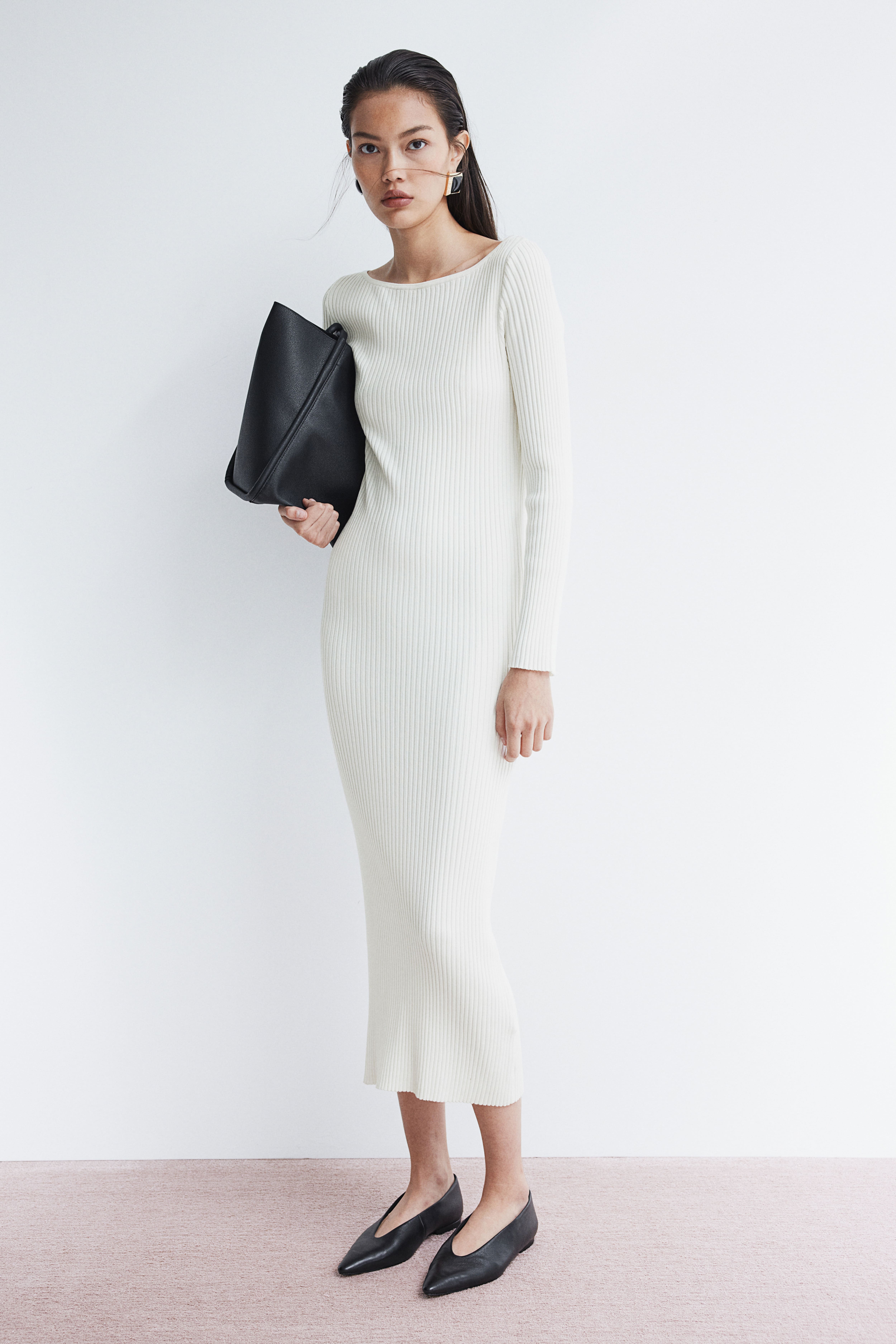 HM Bodycon-Kleid mit U-Boot-Ausschnitt