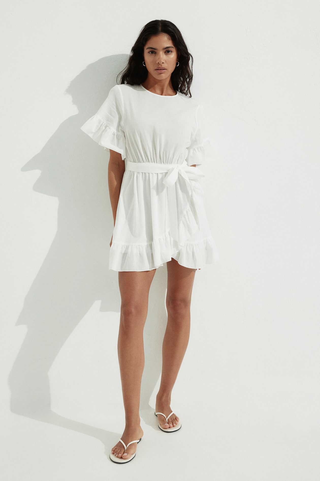 Ruffle-Trimmed Dress - image 2
