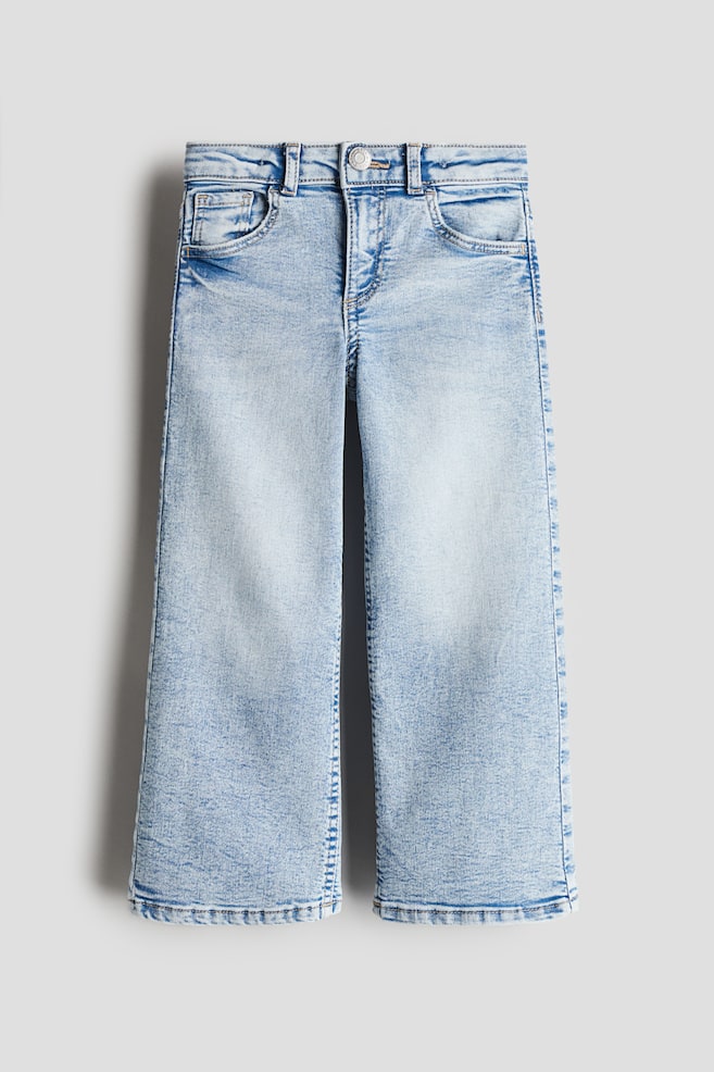 Superstretch Wide Leg Jeans - Licht denimblauw/Washed denimblauw/Licht denimblauw/Denimzwart/Donker denimblauw/Donker denimblauw/Licht denimblauw/Denimblauw - 1