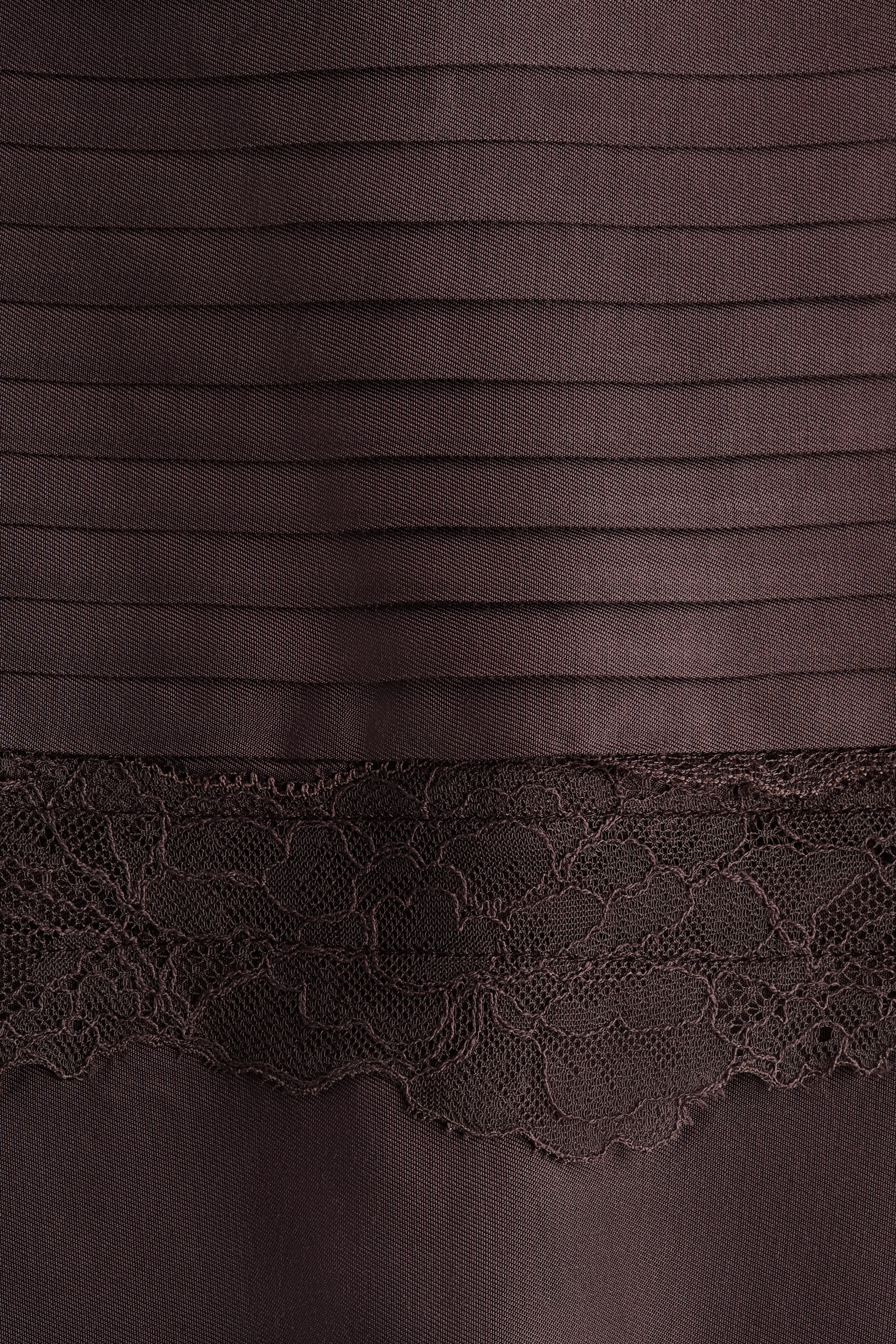 View larger image: Lace-trimmed strappy top - Dark brown - Ladies | H&M GB 6