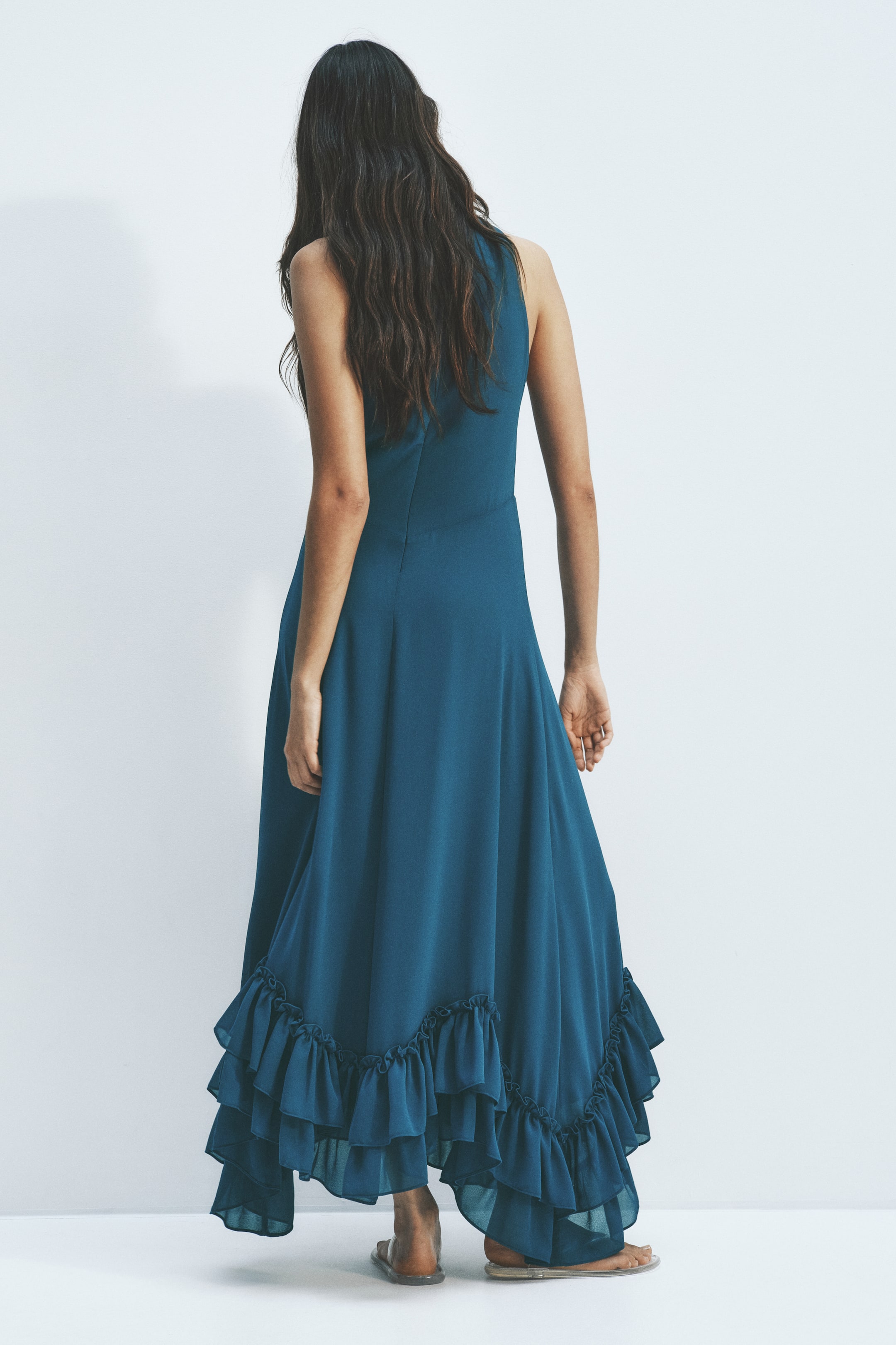 Ruffled Maxi Dress