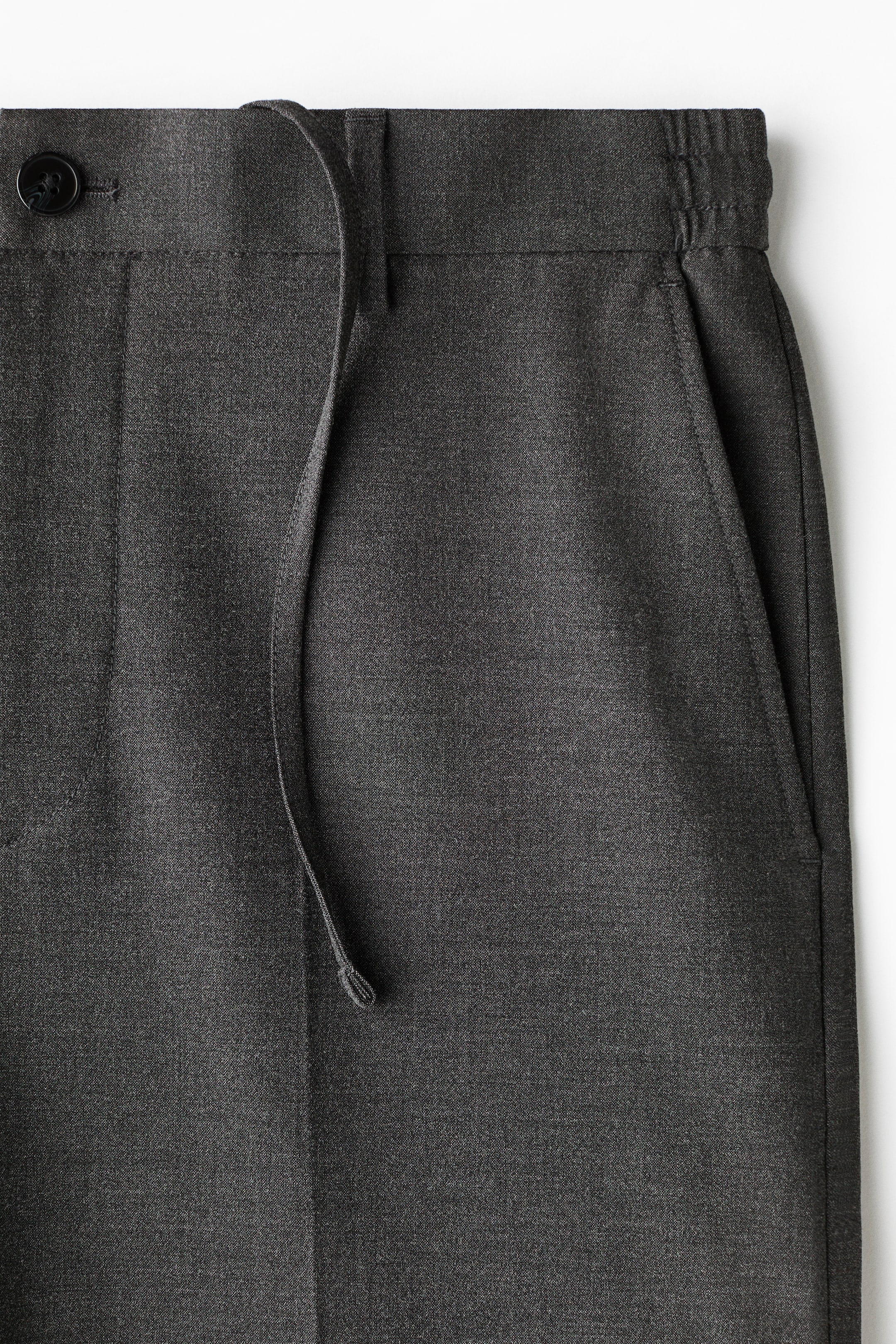 Ver imagen más grande: Pantalón Relaxed Fit - Gris oscuro jaspeado - HOMBRE | H&M ES 2