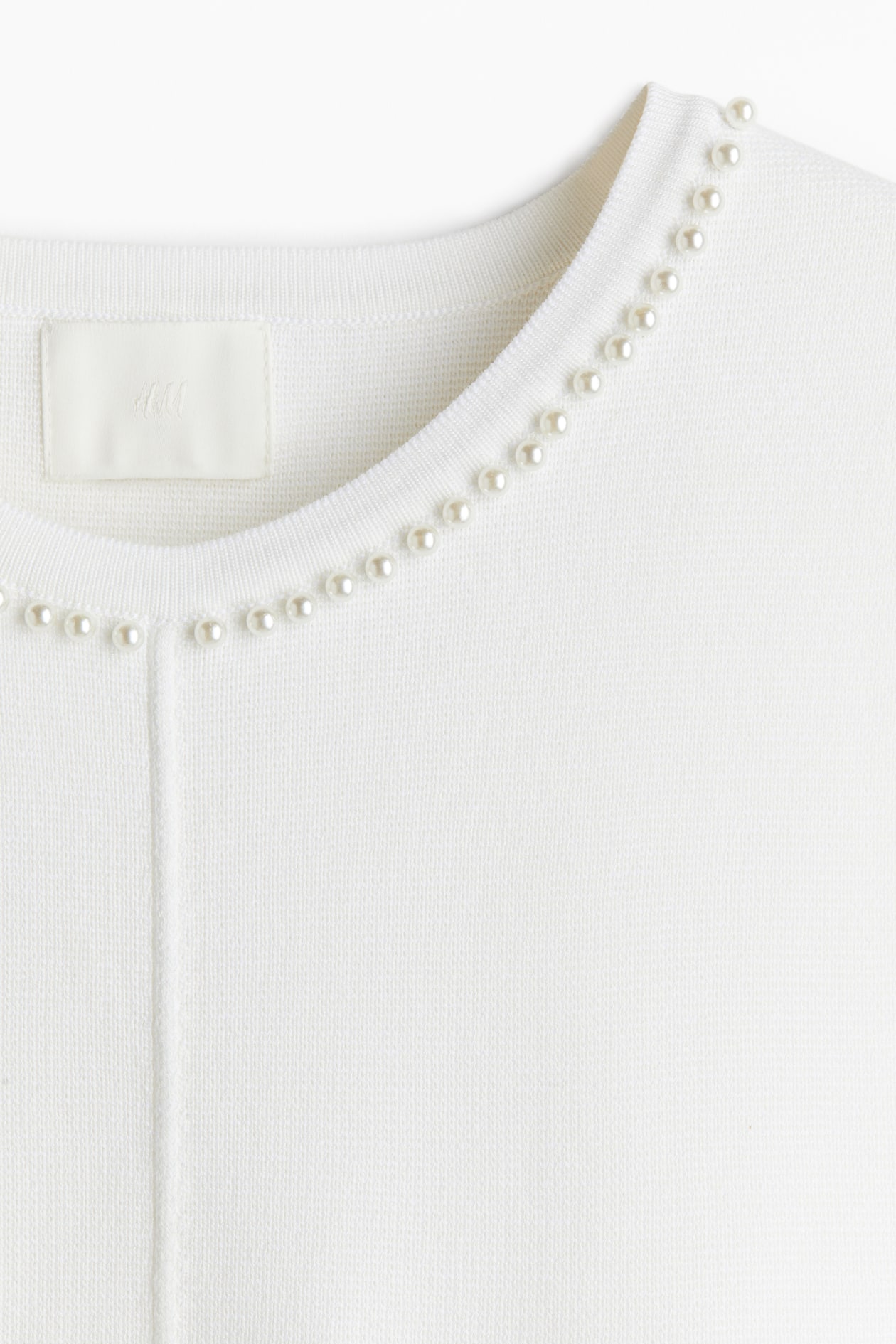 Bead-Embellished Sleeveless Top - image 2