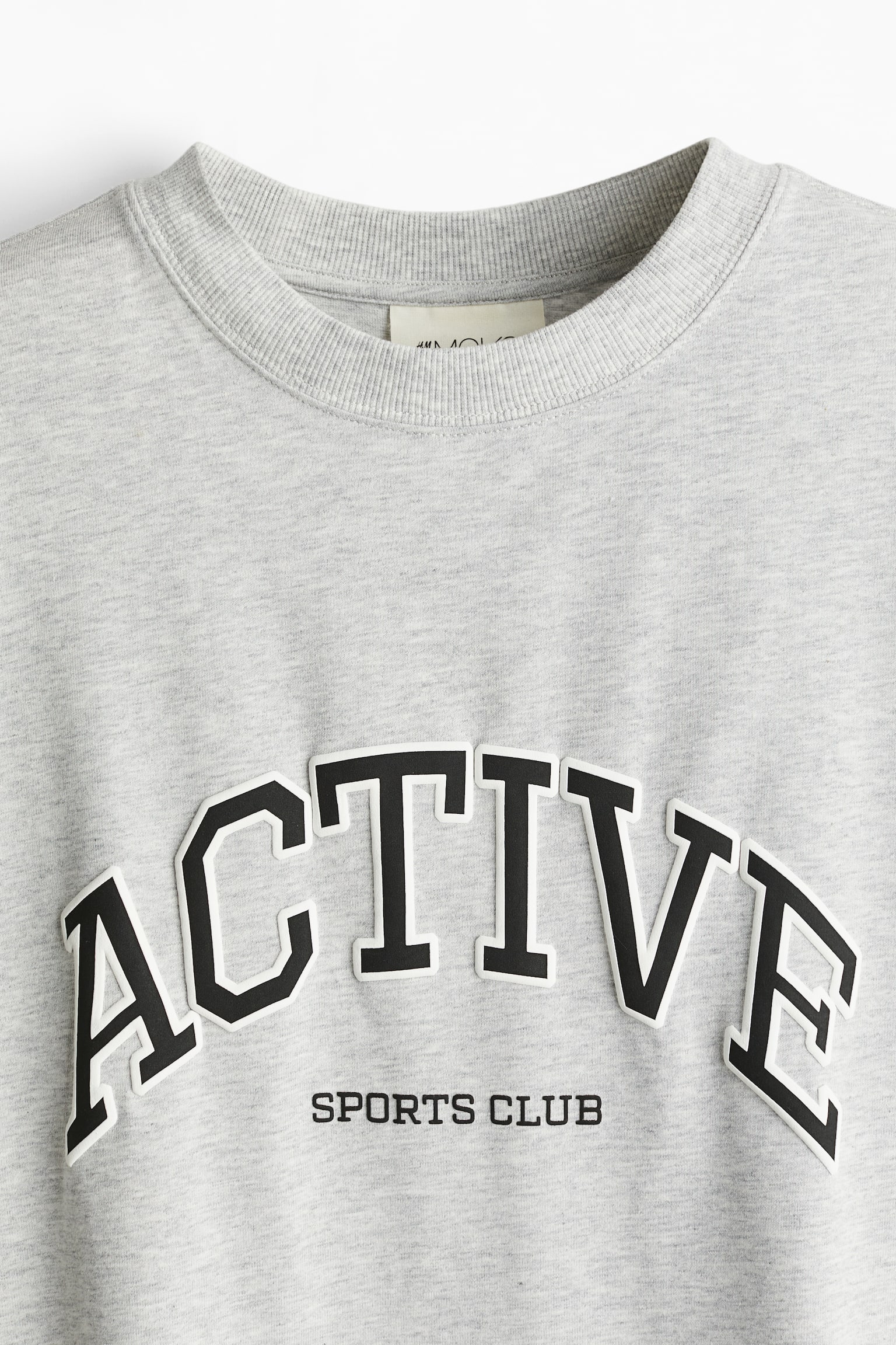 Sports top in DryMove™ - Grey marl/Active/White/Active - 4