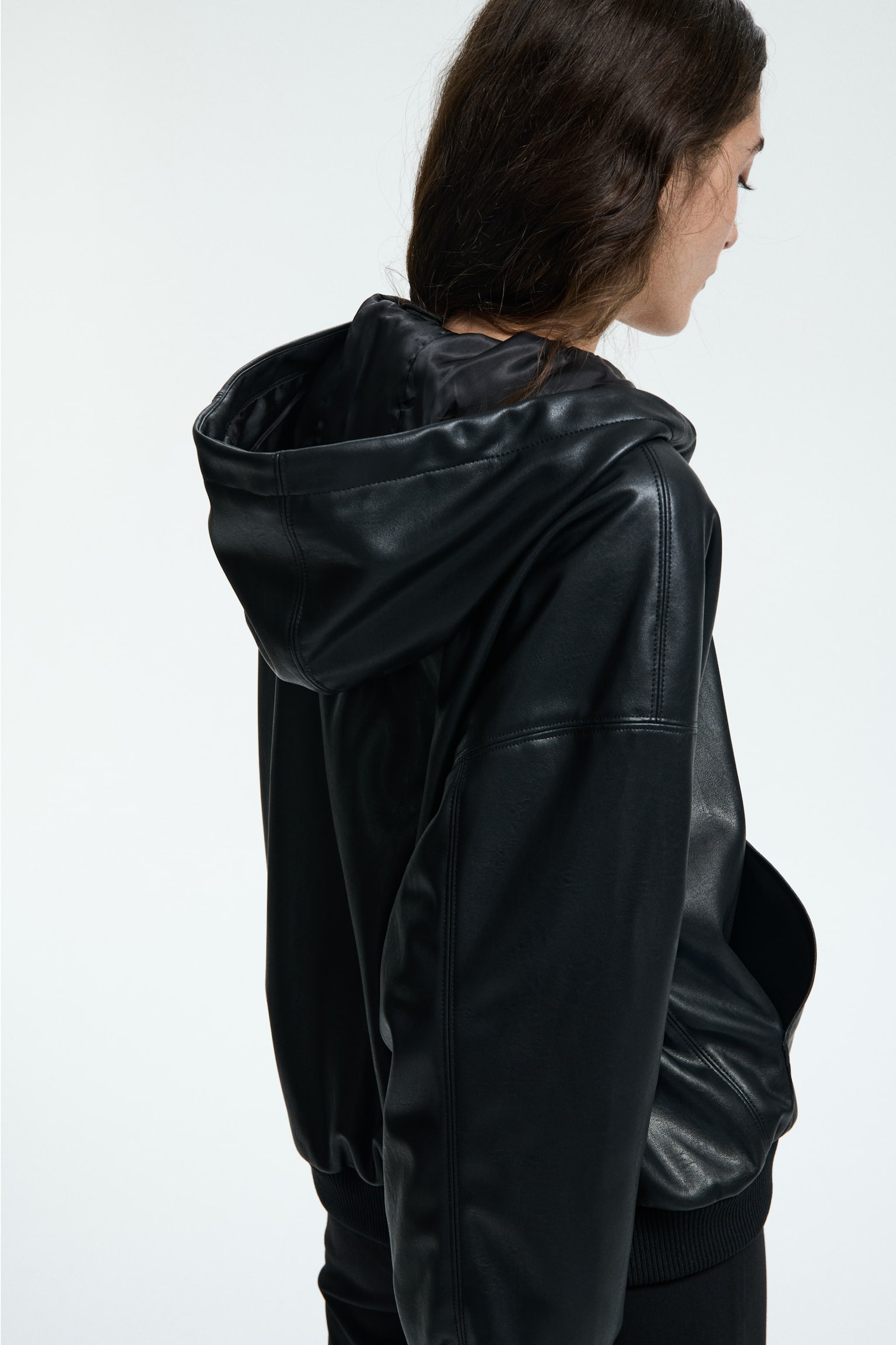 Coated jacket - Black - 5
