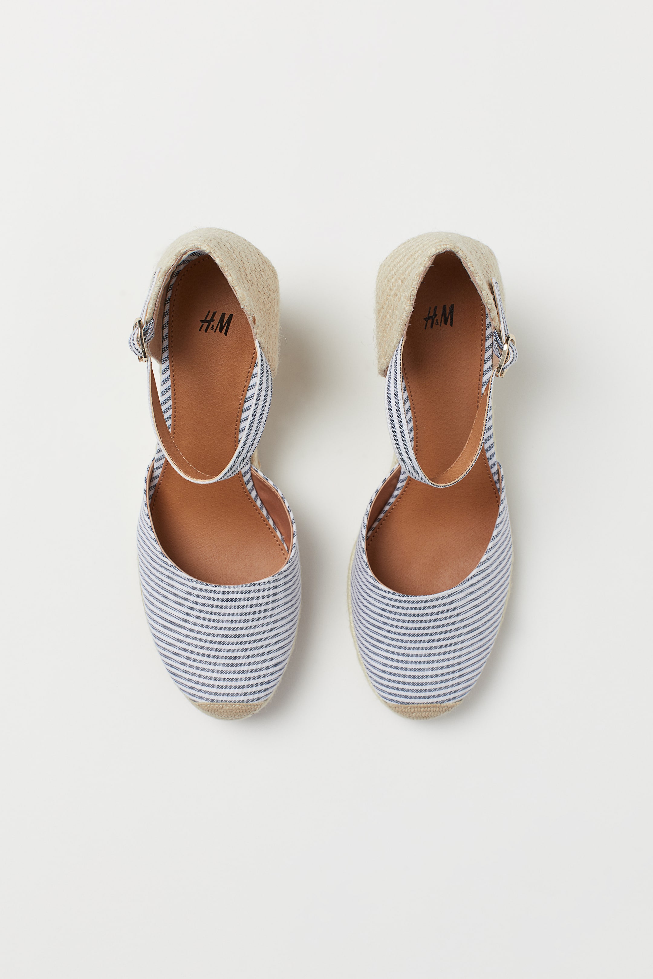 Größeres Bild ansehen: Sandaletten - Weiß/Blau gestreift - Ladies | H&M DE 2