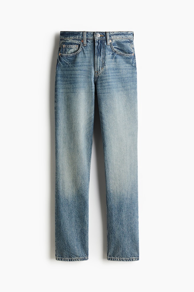 Straight High Jeans - Light denim blue/Light denim blue/Denim blue/Light denim blue - 1