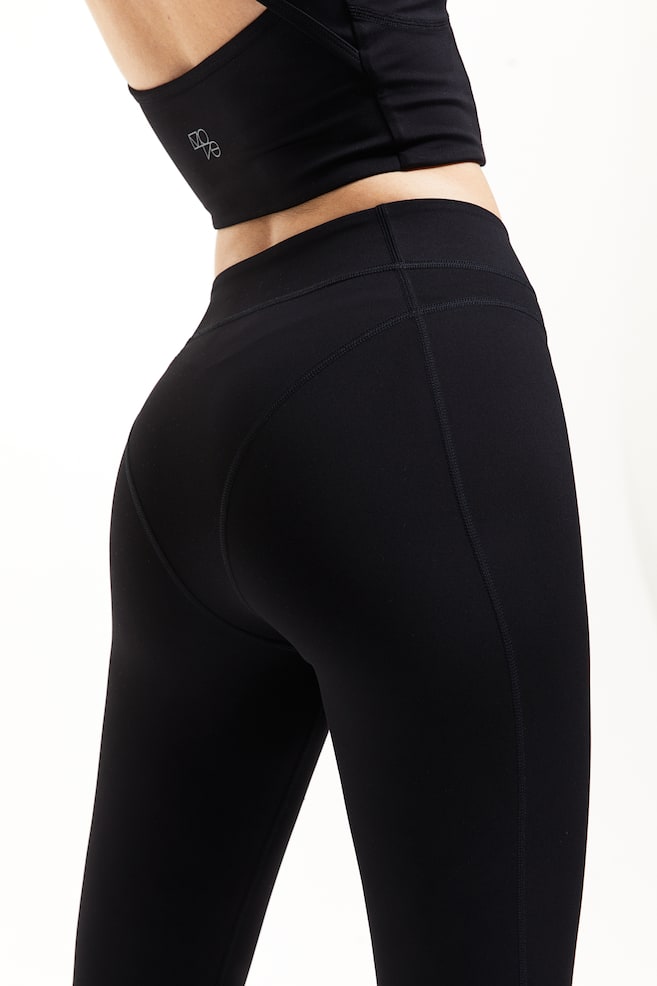DryMove™ Sports tights - Black/Grey - 5