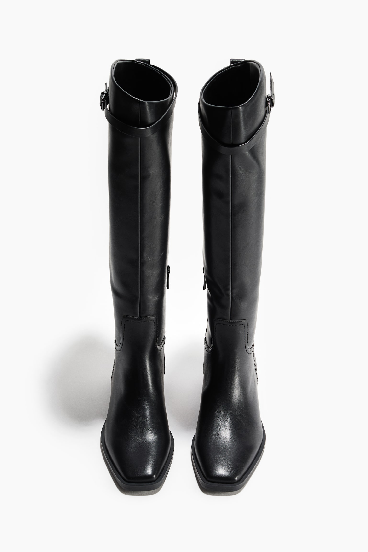 Женские ботинки H&M Knee-High, цвет: Чёрный — фото 3