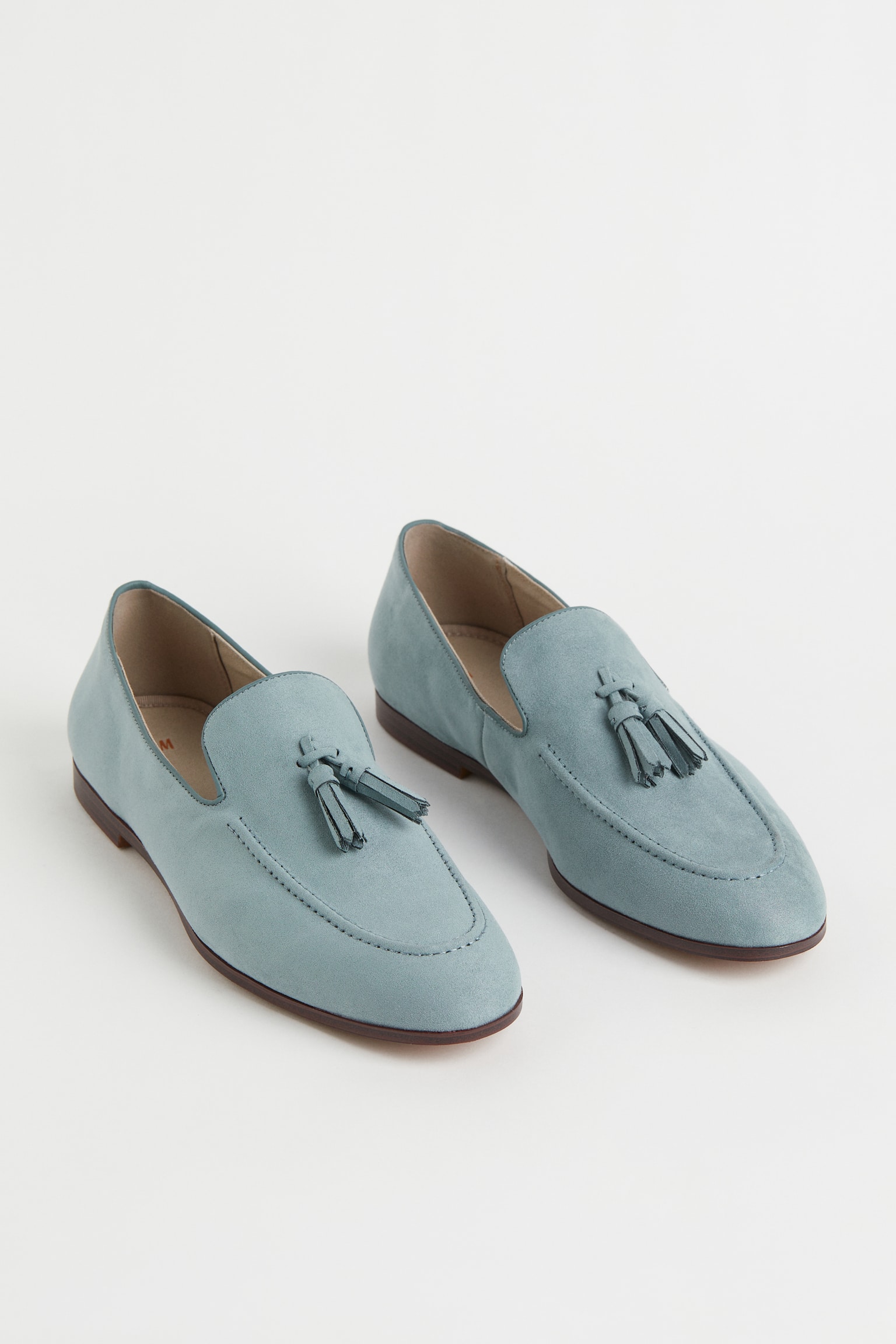 Tassel Loafers - Turquoise - 1