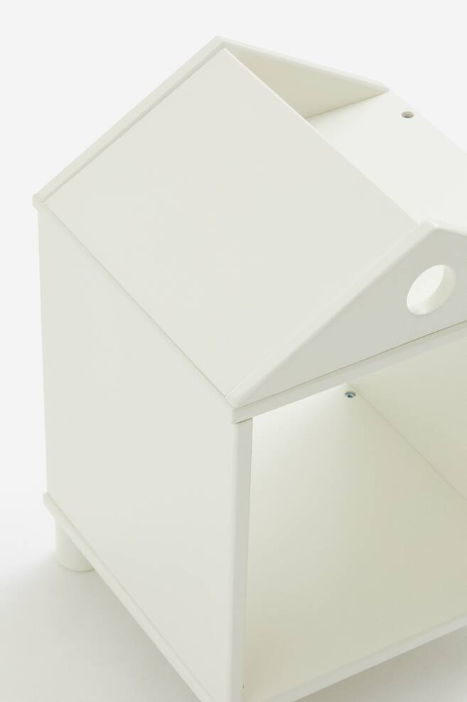House-shaped cabinet - White - 4
