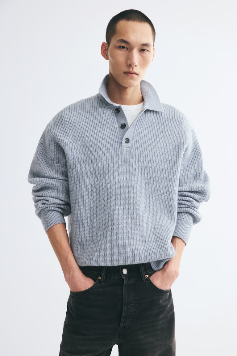 Polo džemper Relaxed Fit