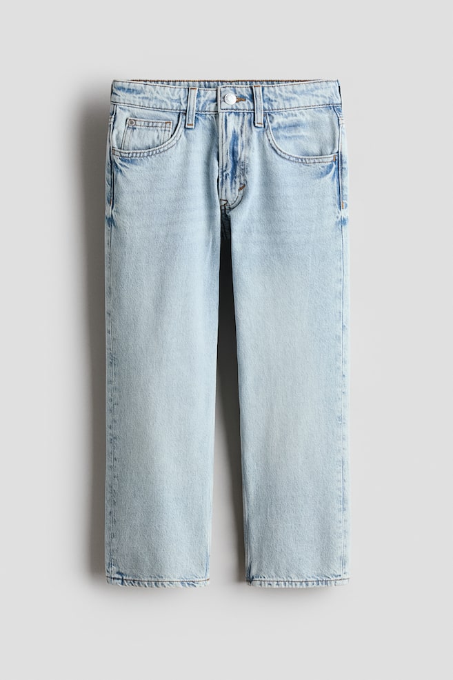 Loose Fit Jeans - Light denim blue/Denim blue/Denim black/Light grey/Light denim blue/Light denim blue/Light denim blue/Denim grey/Denim blue/Dark grey - 1