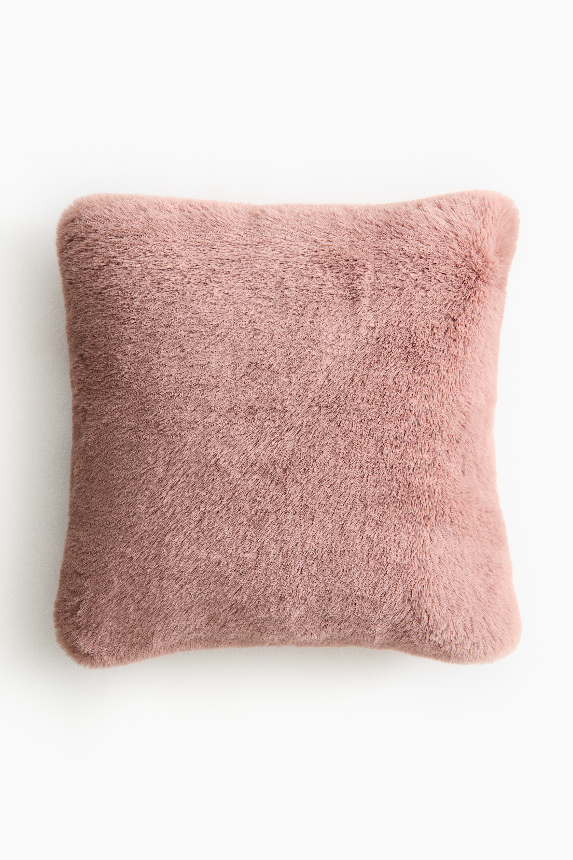 H&M Home  - Fluffy cushion cover - Dusty pink - size: 50x50