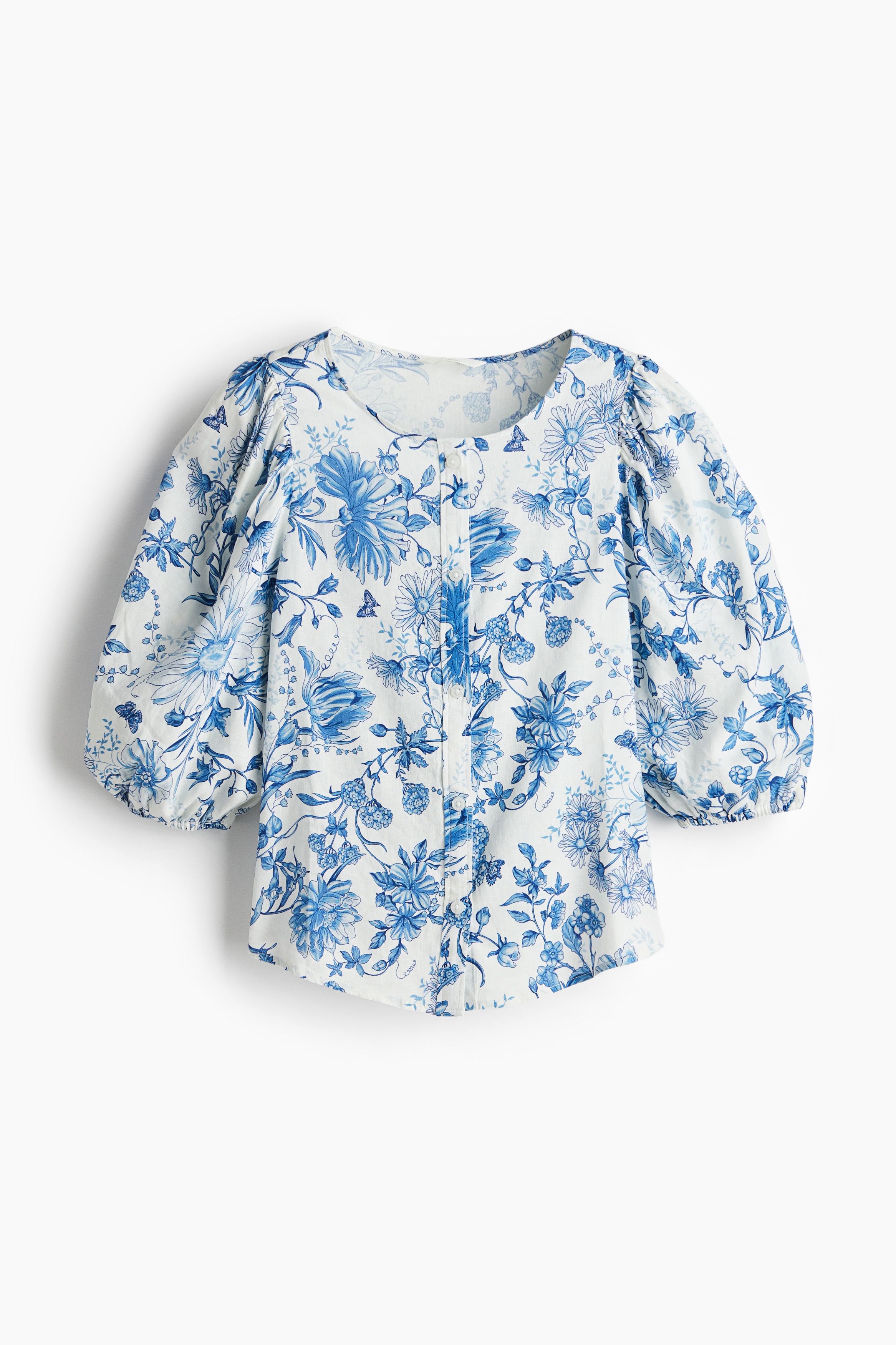 Linen-Blend Blouse from H&M - $24.99