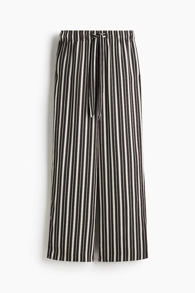Pantalone od kepera s učkurom