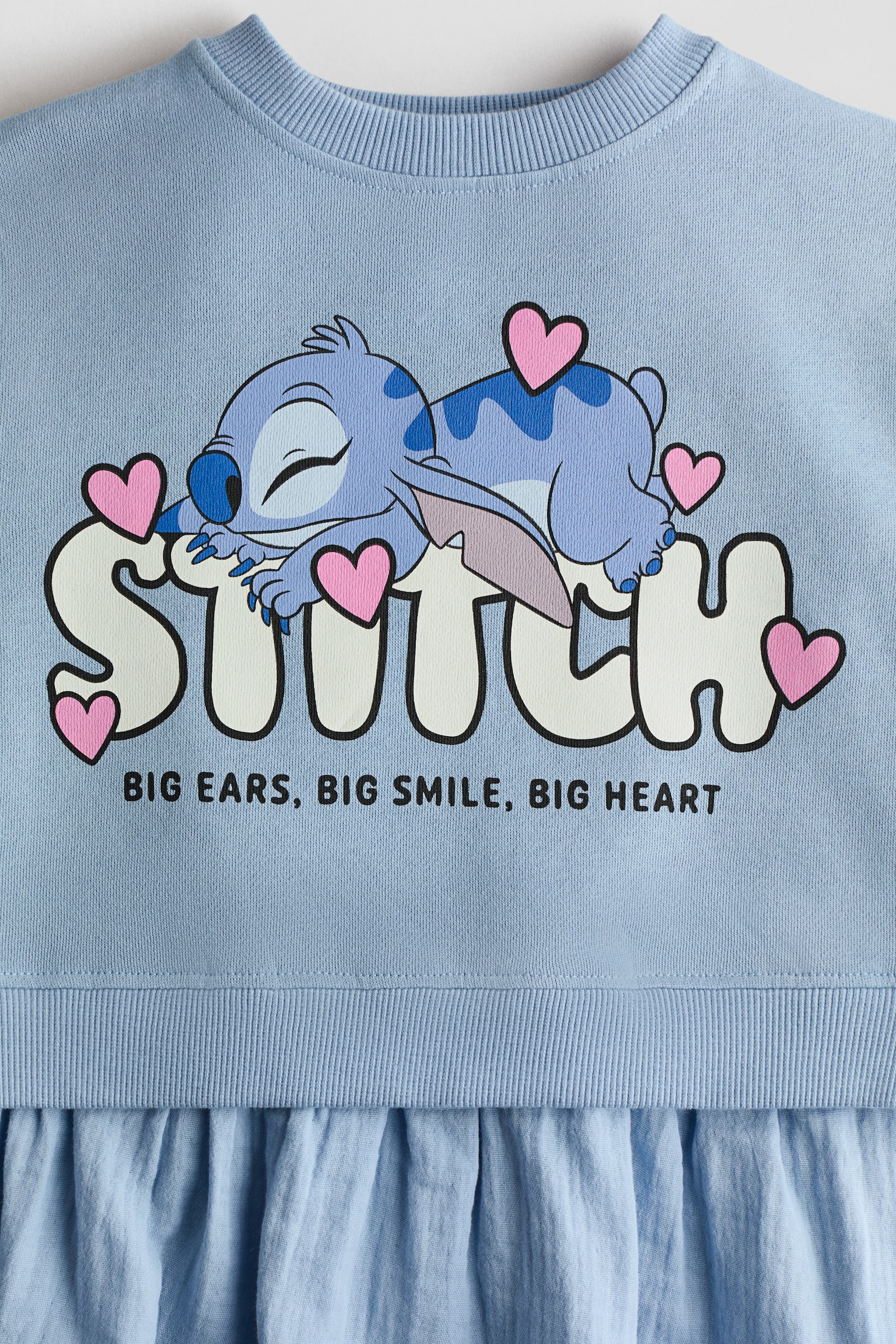 Duks haljina sa printom - Prašnjavoplava/Lilo i Stič - 2