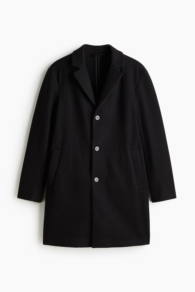 Single-breasted coat - Black/Dark brown/Grey/Beige - 1