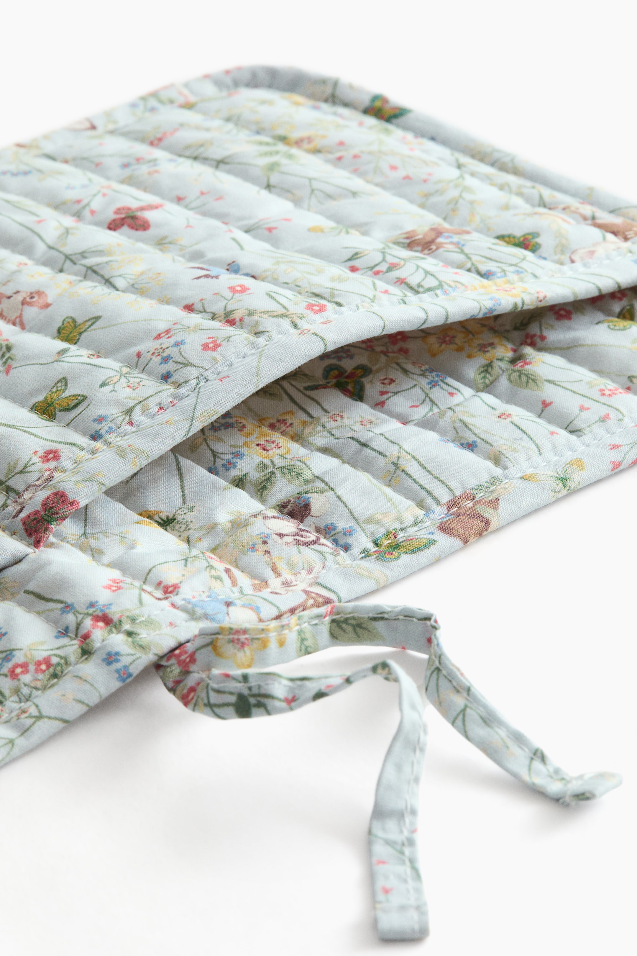 Quilted Cotton Storage Pocket