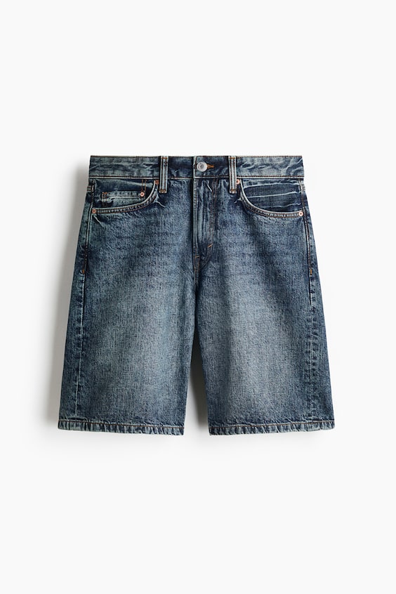 Мужские шорты H&M Relaxed Denim Shorts