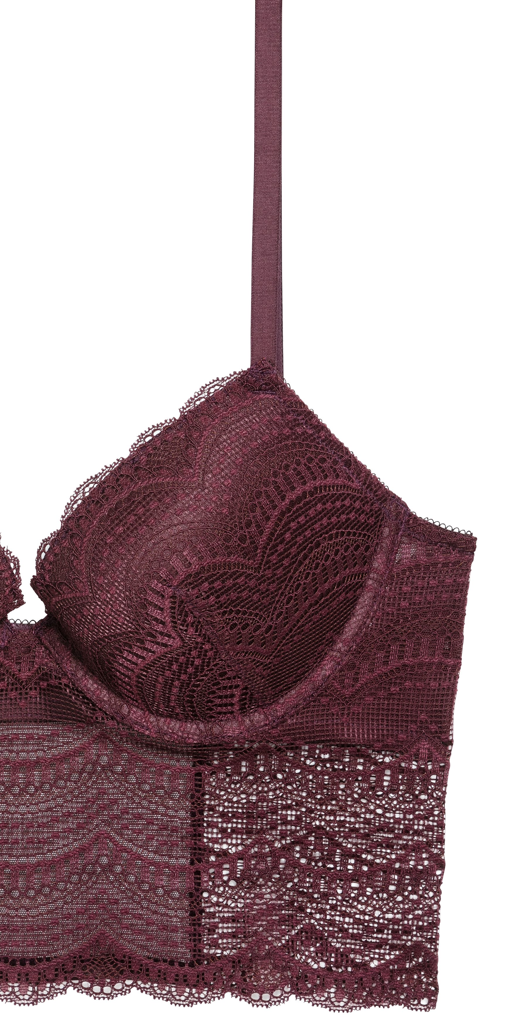 bralette maroon