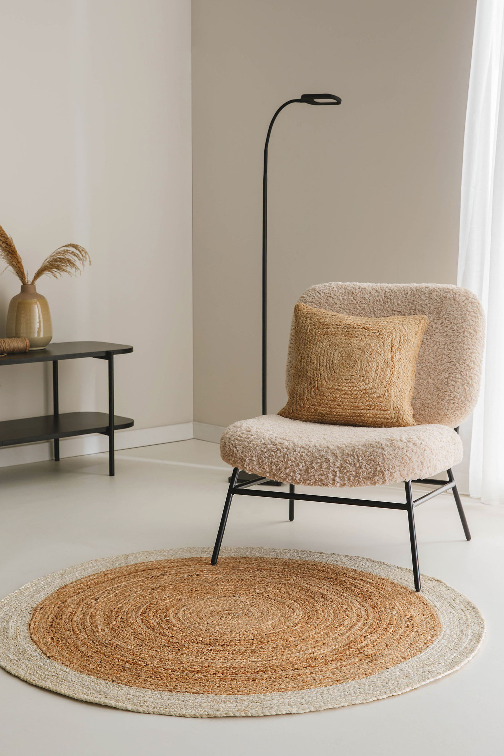 Tapis De Jute Jutta - Ivory