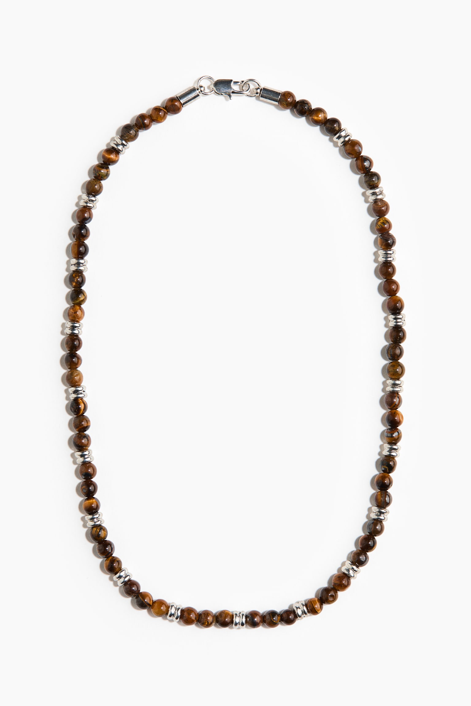 Beaded necklace - Brown