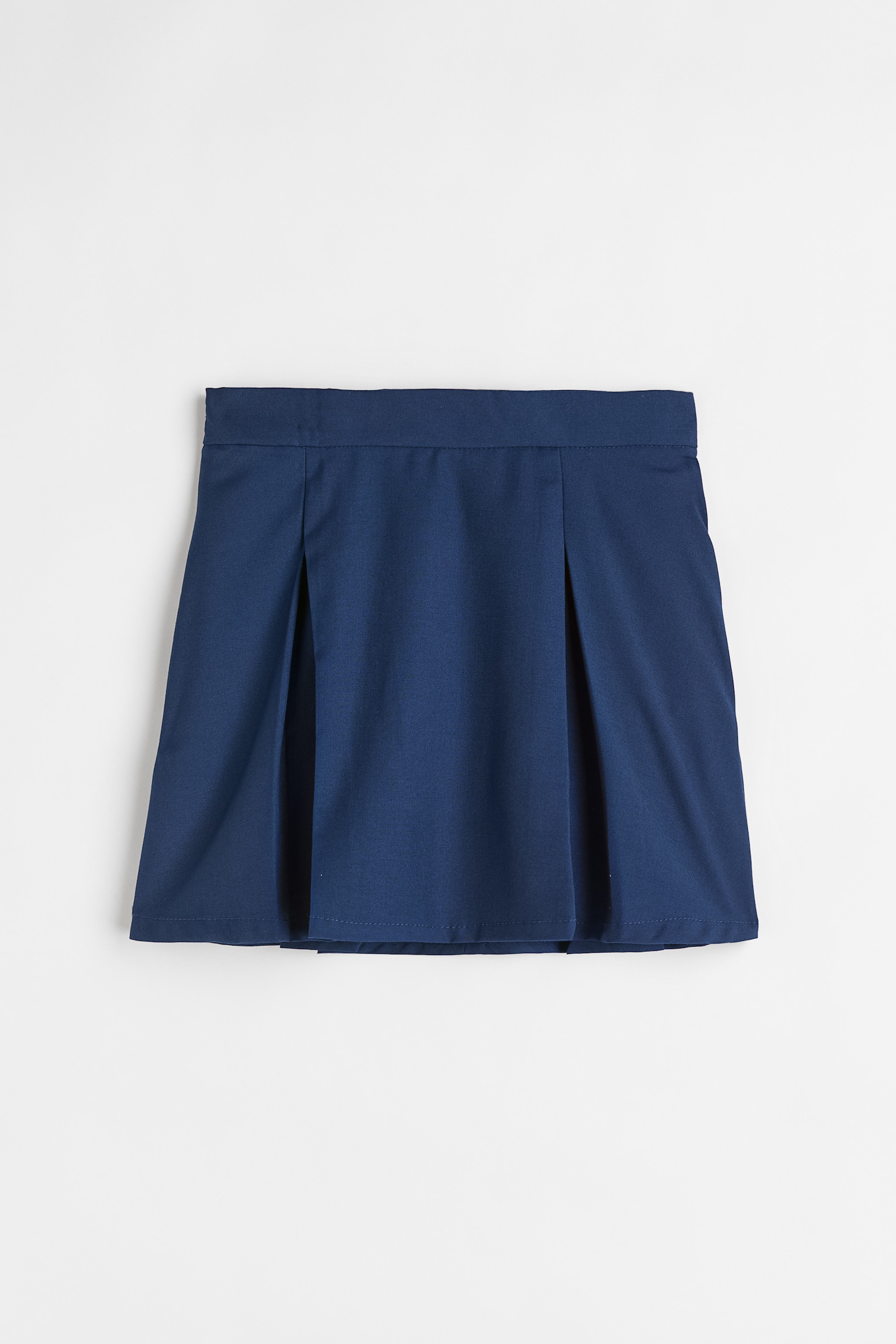 Flared skirt - Navy blue/Dark grey - 1