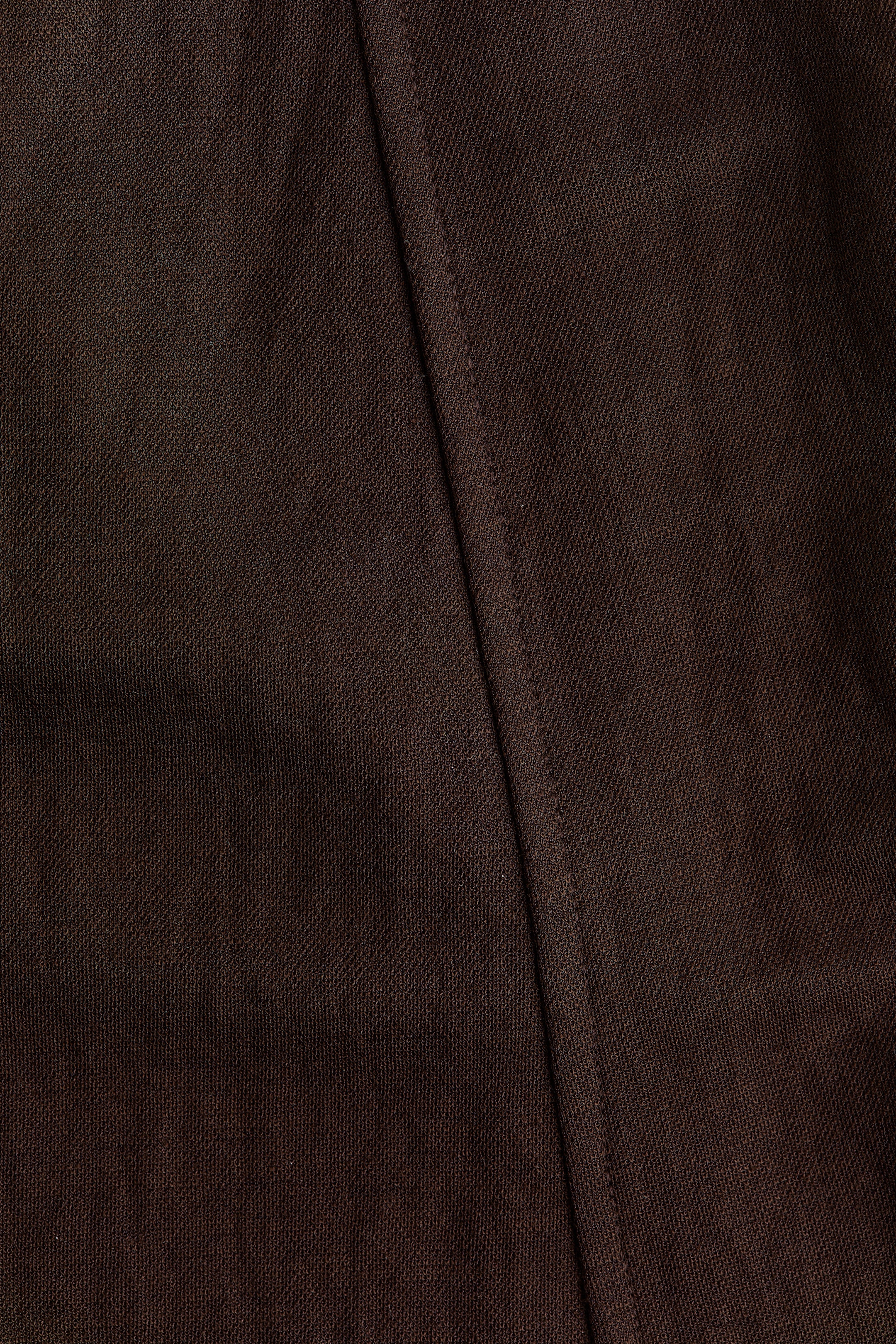 Viscose-Blend Barrel-Leg Pants