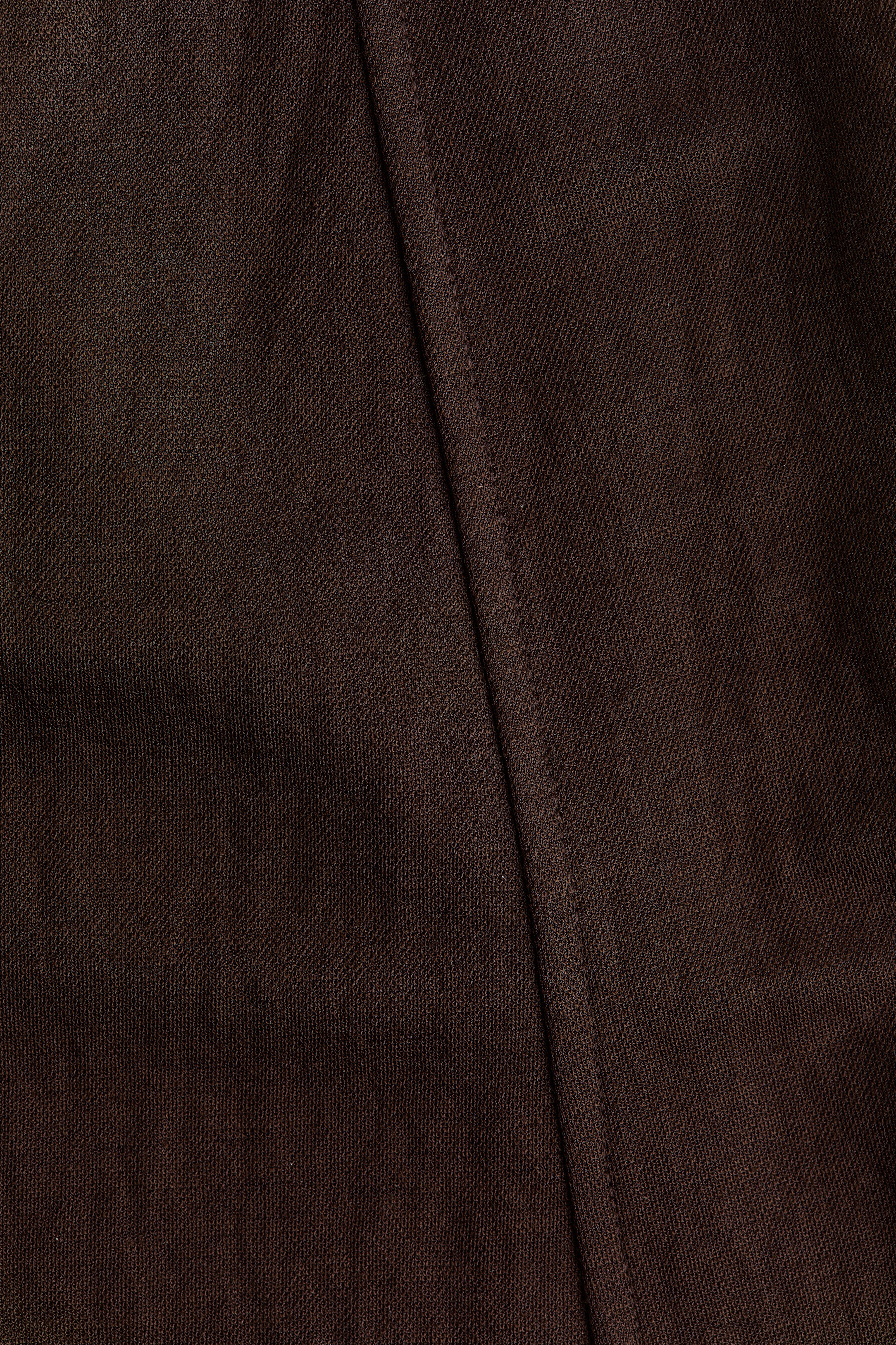 Pantalon tonneau en viscose mélangée