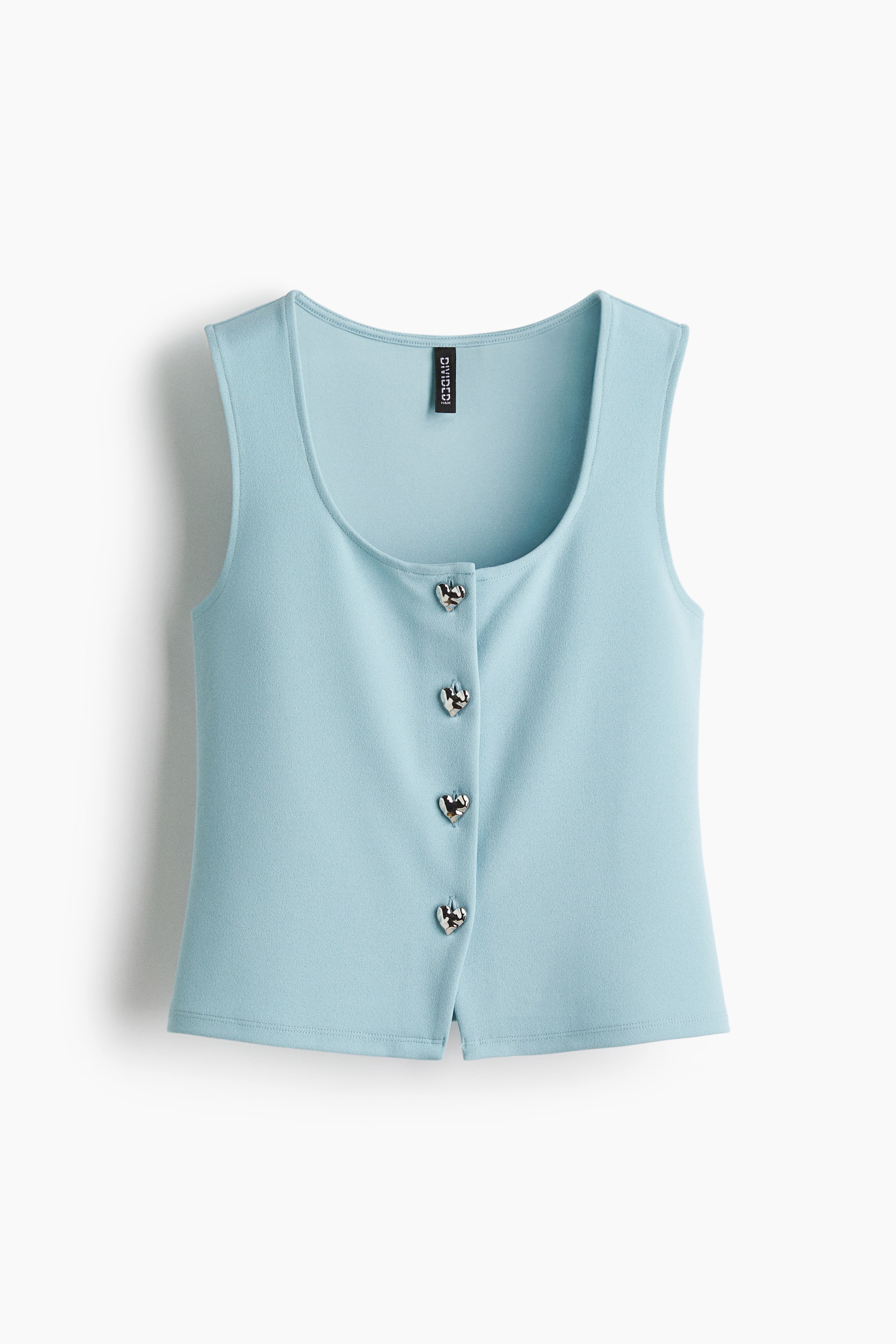 View larger image: Ponte di Roma waistcoat - Turquoise - Ladies | H&M MY 5