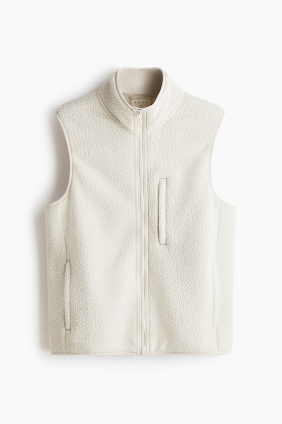 Мужские жилеты H&M Regular-Fit Teddy Fleece Sports Vest