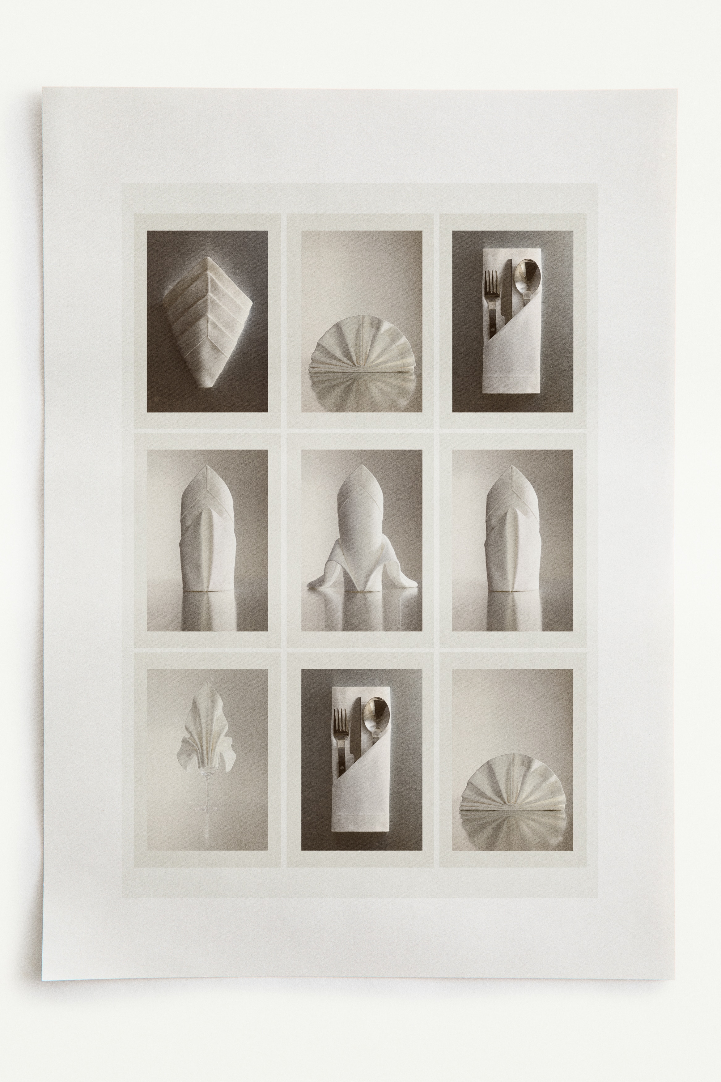 2-Pack Damask Napkins - White