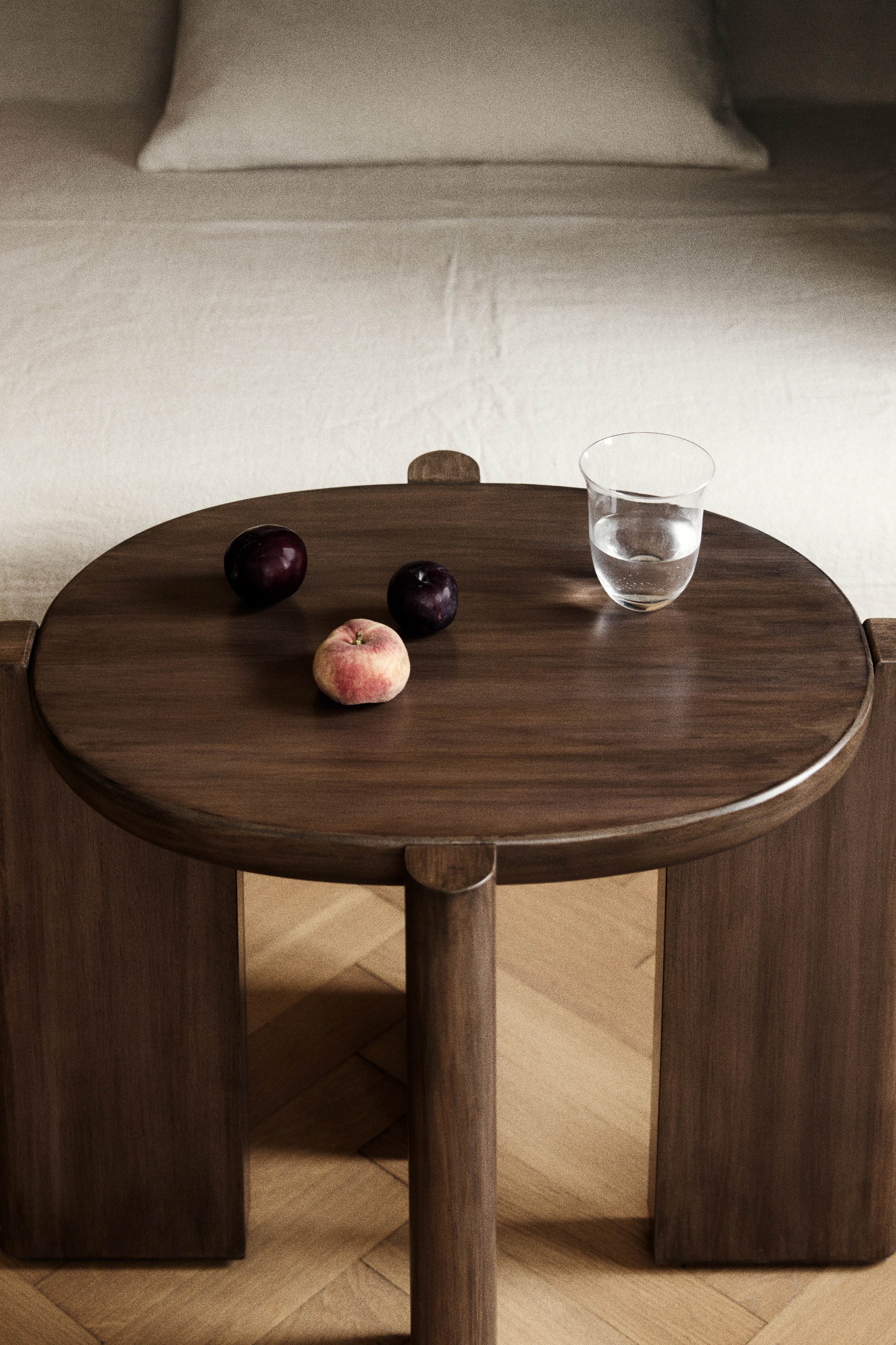 Houten bijzettafel - Bruin